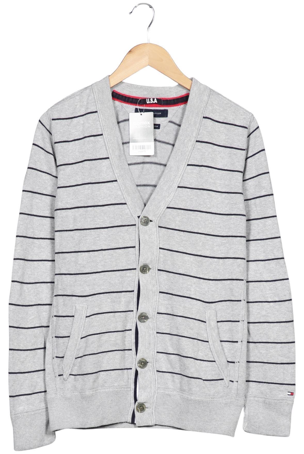 

Tommy Hilfiger Herren Strickjacke, grau, Gr. 46