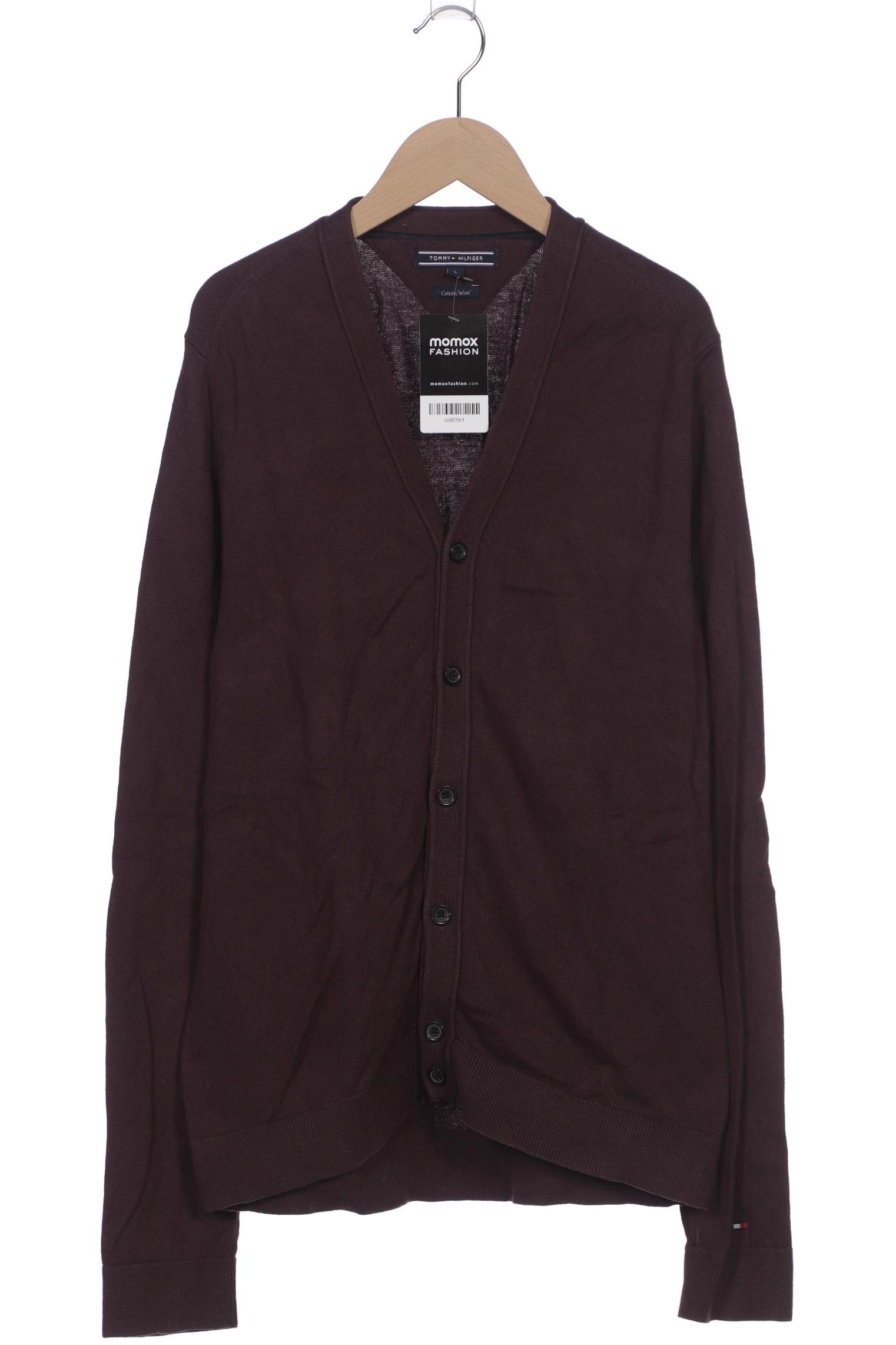 

Tommy Hilfiger Herren Strickjacke, bordeaux, Gr. 52