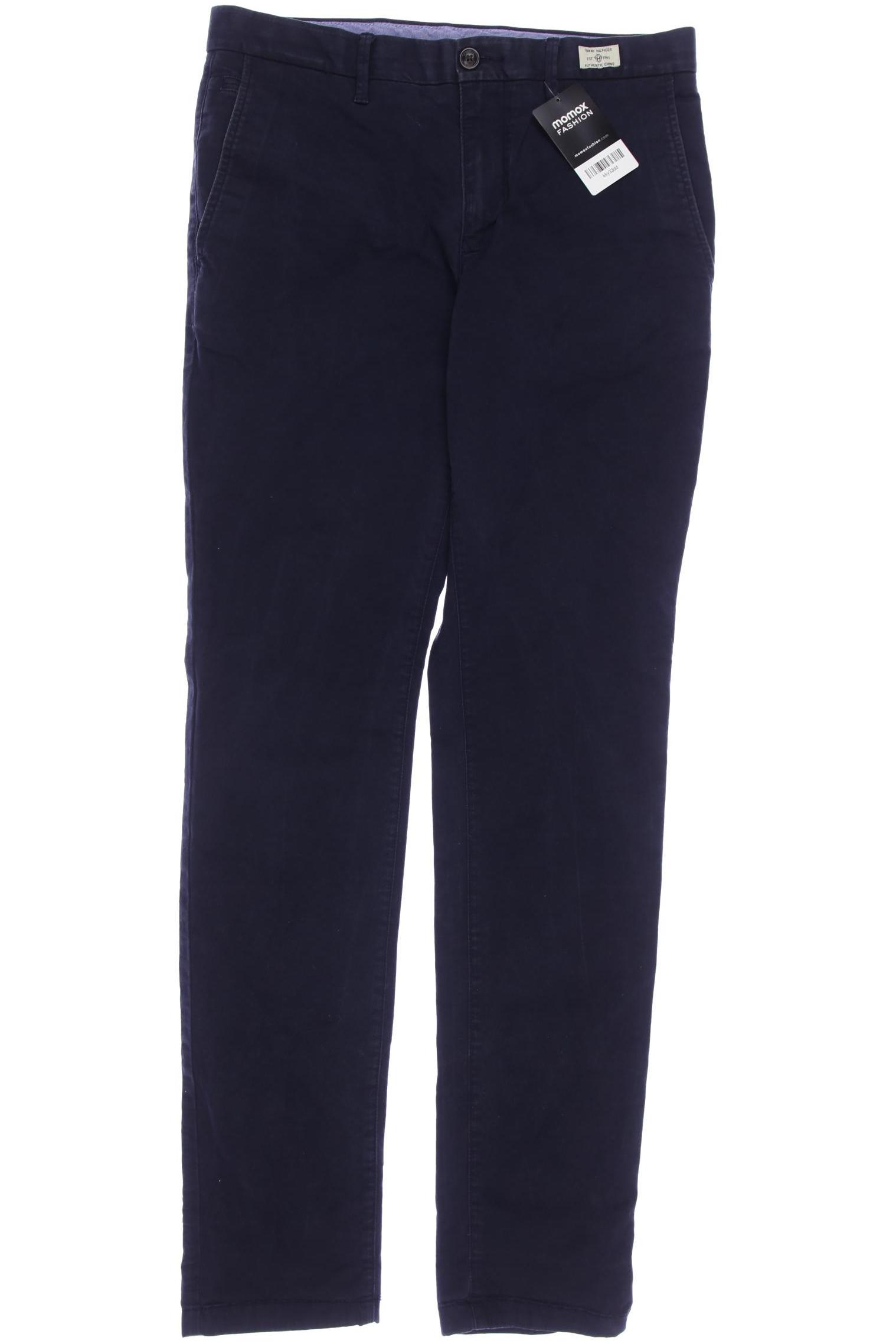 

Tommy Hilfiger Herren Stoffhose, marineblau, Gr. 31