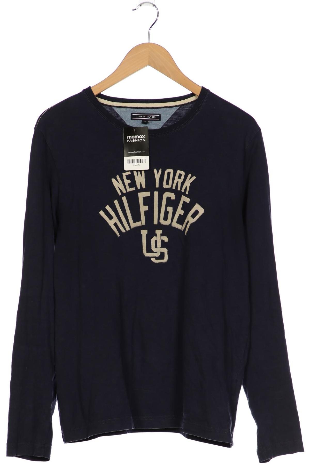 

Tommy Hilfiger Herren Langarmshirt, marineblau, Gr. 48