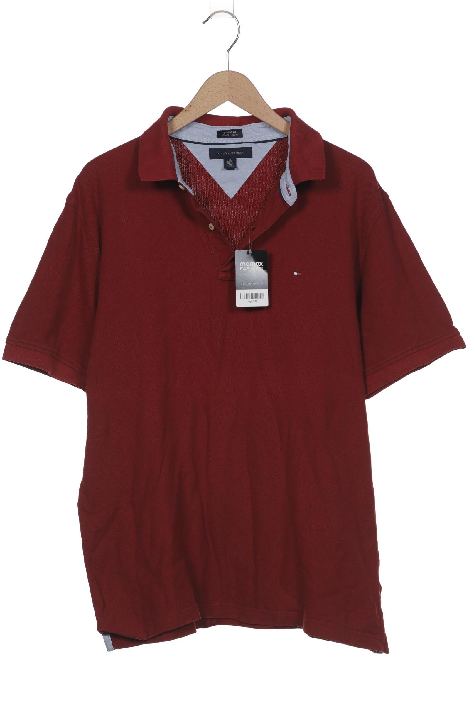 

Tommy Hilfiger Herren Poloshirt, bordeaux, Gr. 54