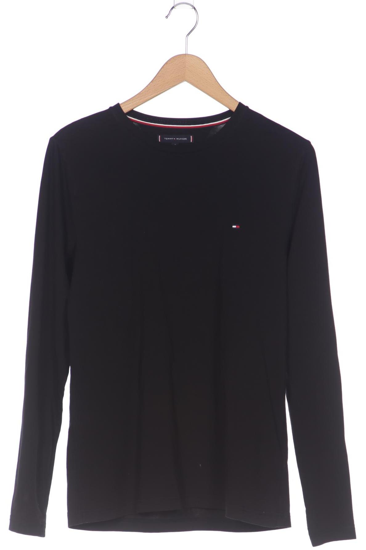 

Tommy Hilfiger Herren Langarmshirt, schwarz, Gr. 48