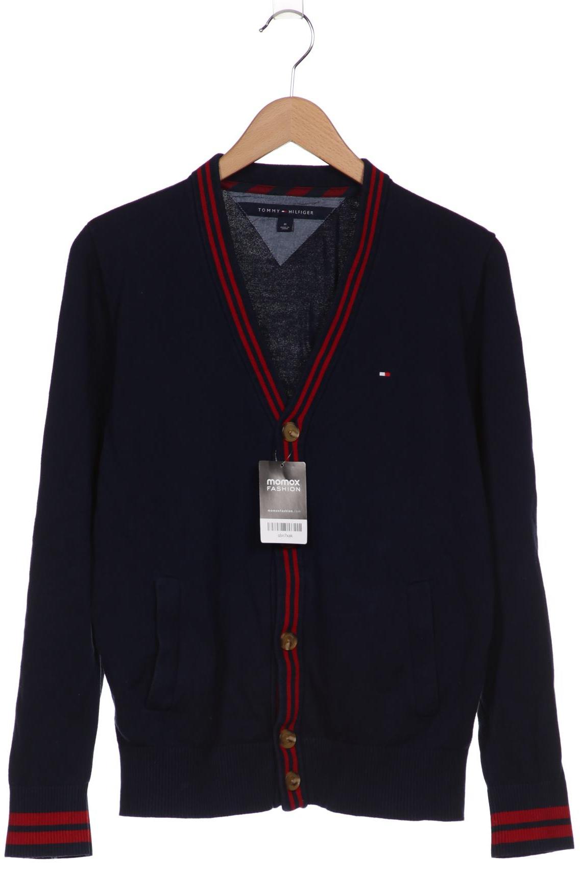 

Tommy Hilfiger Herren Strickjacke, marineblau, Gr. 48