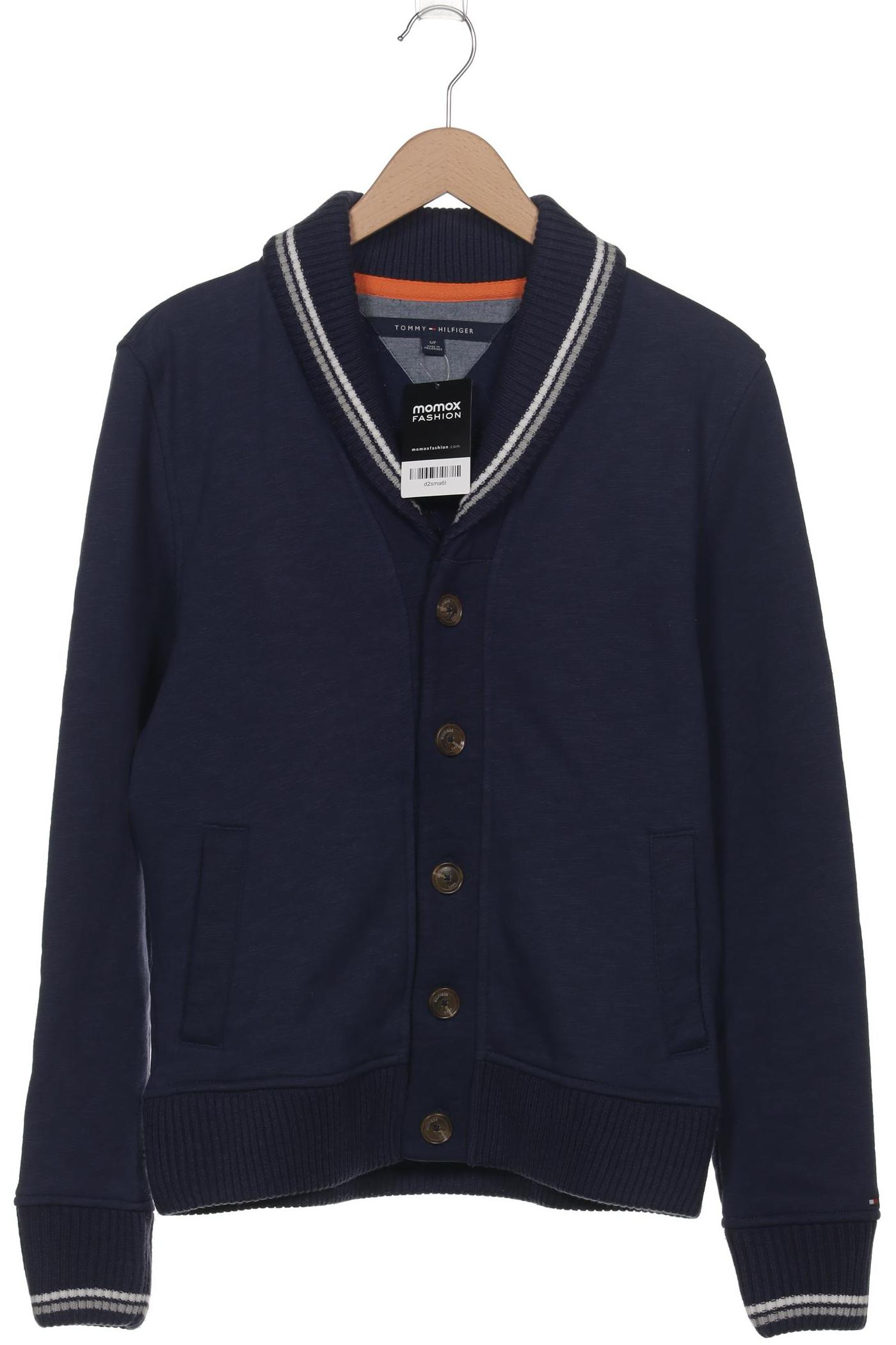 

Tommy Hilfiger Herren Strickjacke, marineblau, Gr. 46
