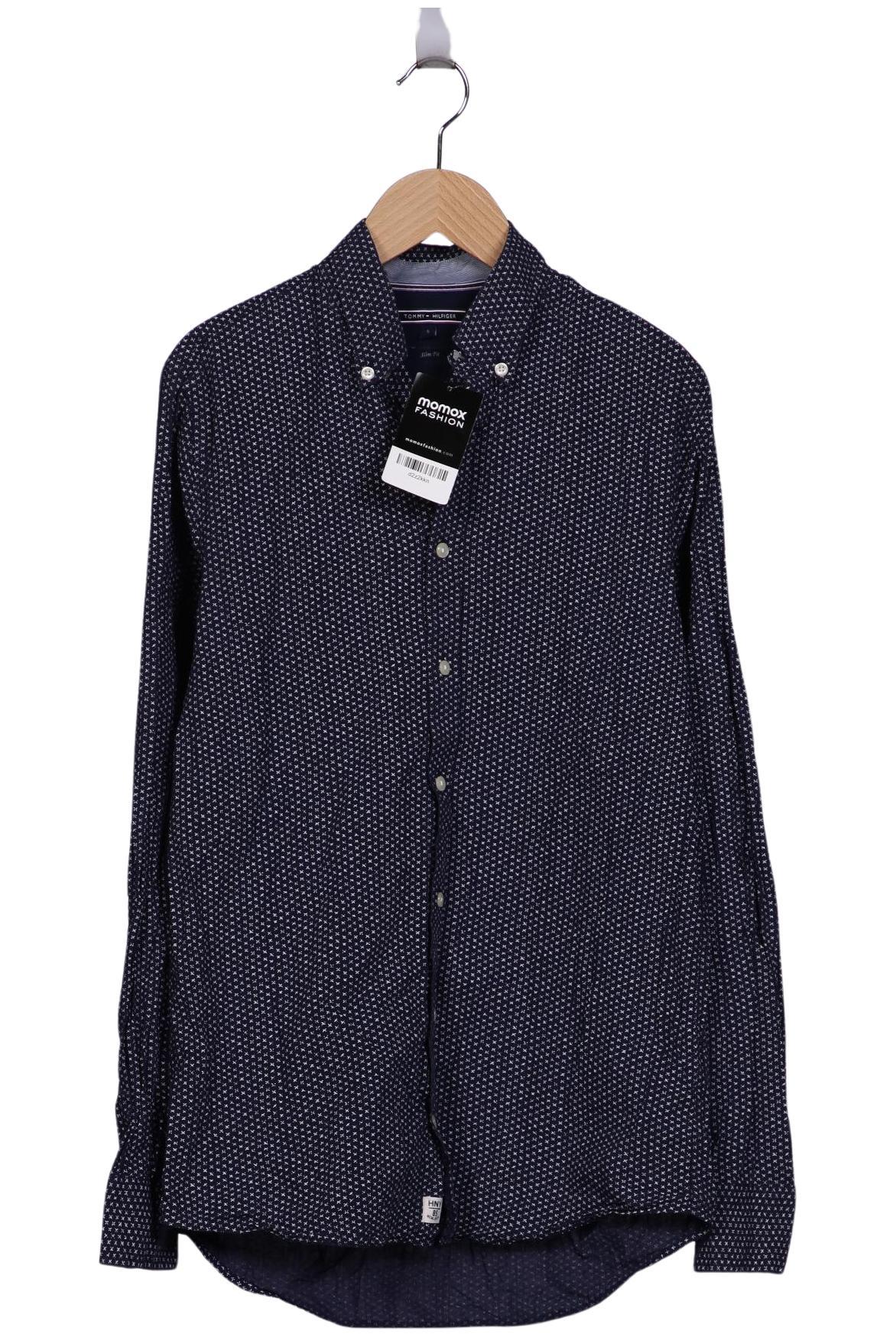

Tommy Hilfiger Herren Hemd, marineblau, Gr. 46