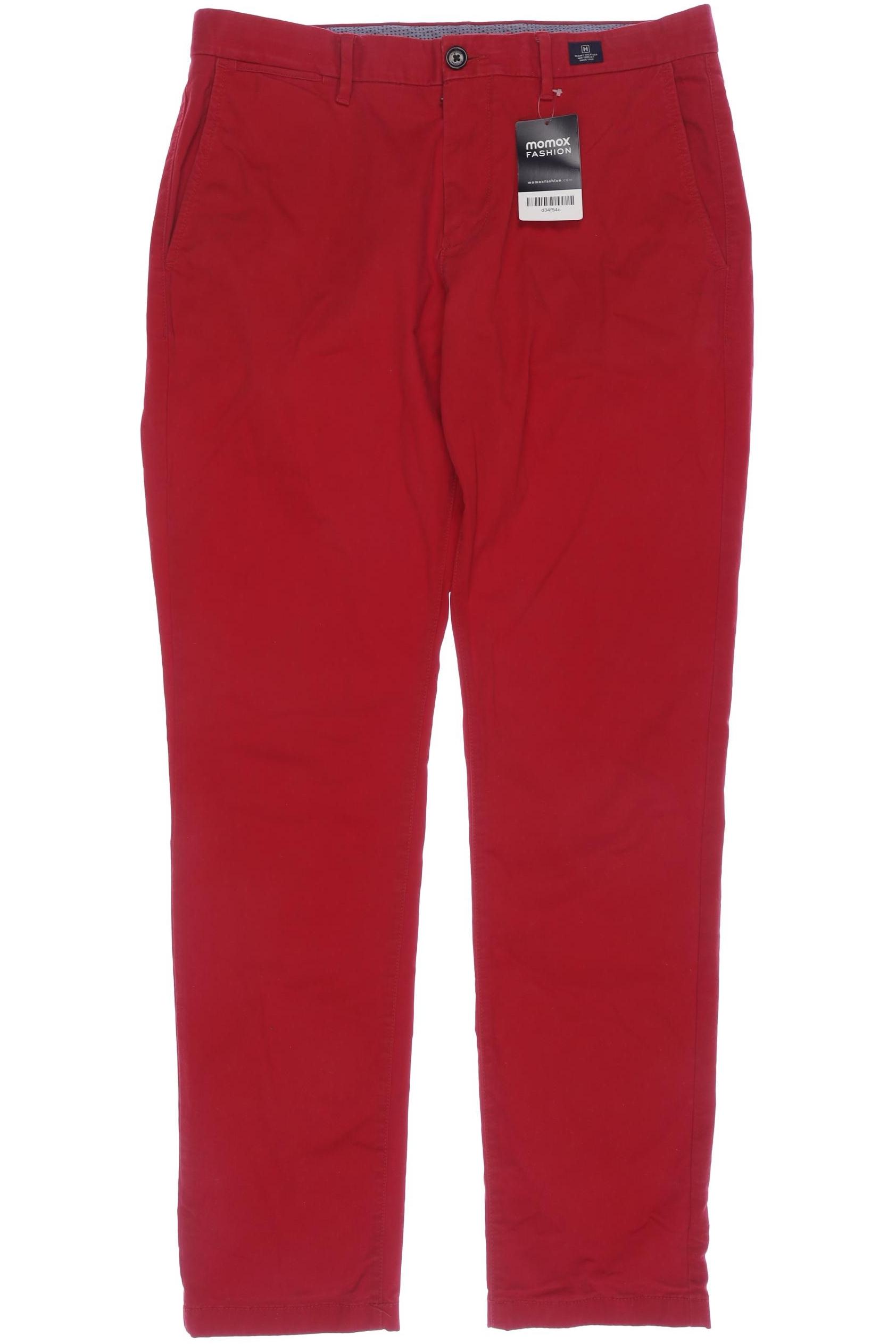 

Tommy Hilfiger Herren Stoffhose, rot, Gr. 33