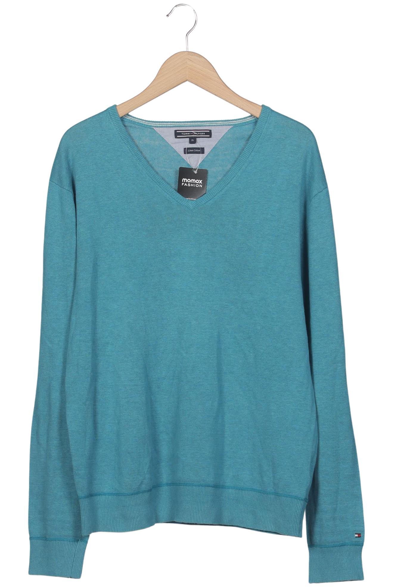 

Tommy Hilfiger Herren Pullover, türkis, Gr. 54