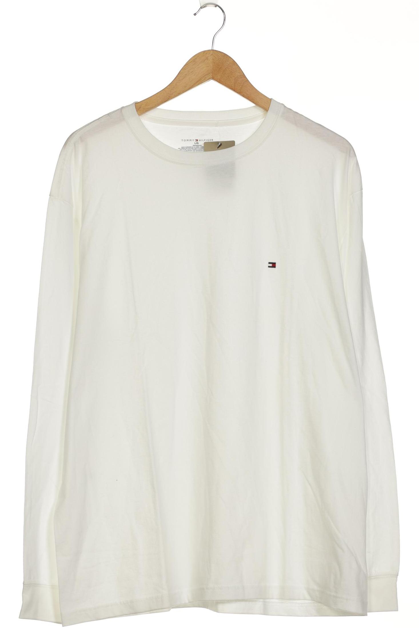 

Tommy Hilfiger Herren Langarmshirt, weiß, Gr. 52