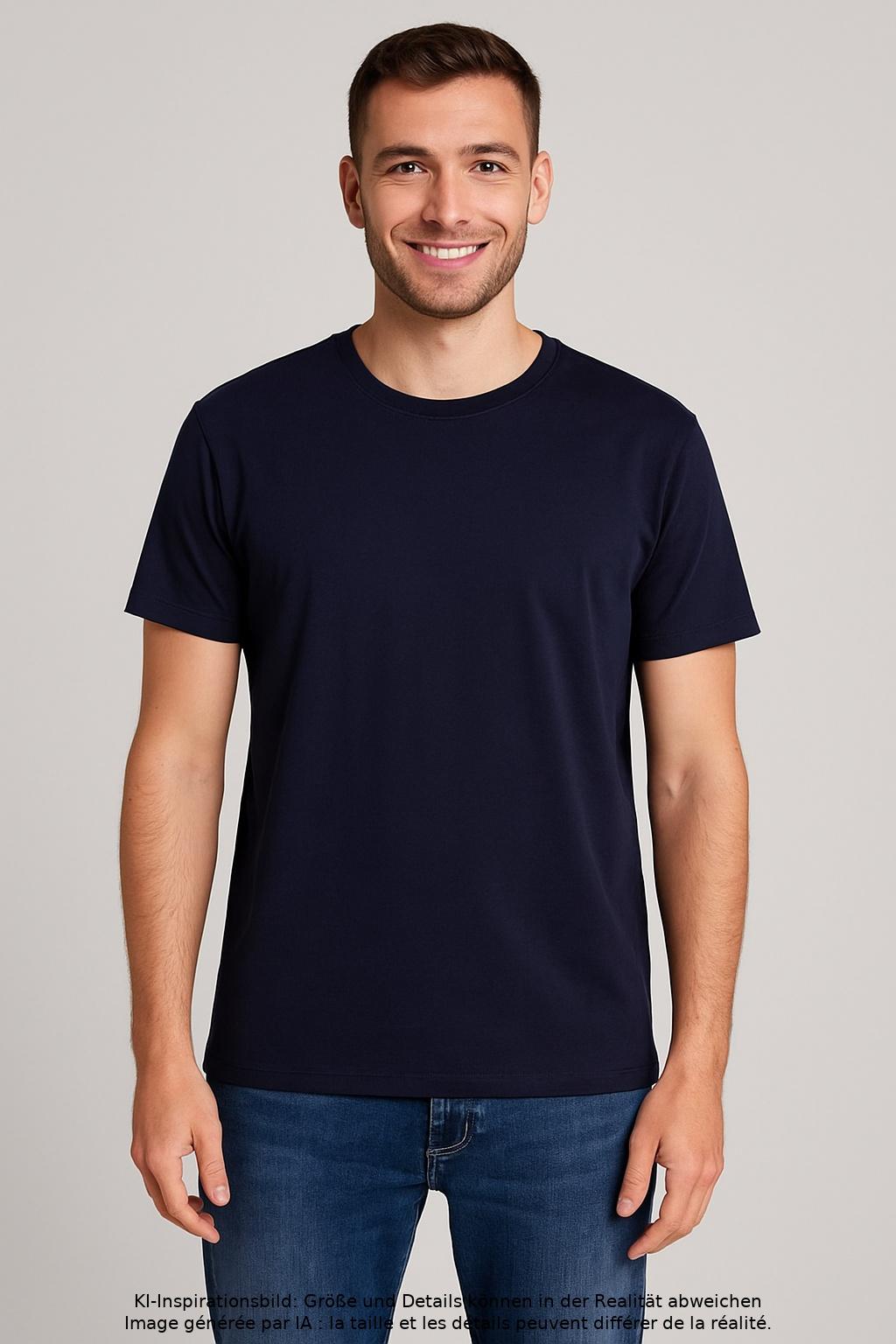 

Tommy Hilfiger Herren T-Shirt, marineblau, Gr. 48