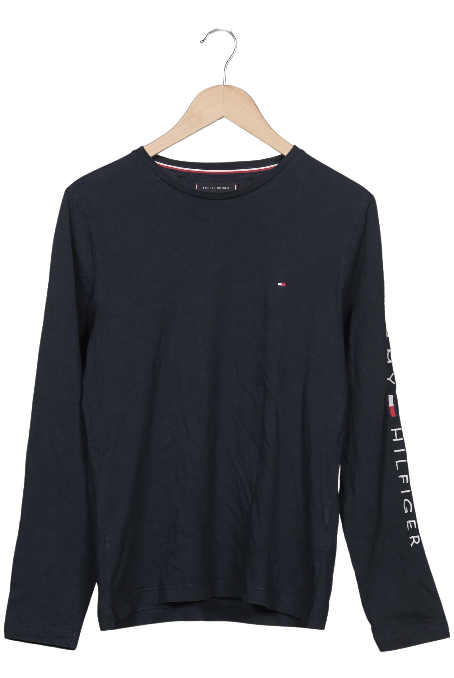 

Tommy Hilfiger Herren Langarmshirt, marineblau, Gr. 48