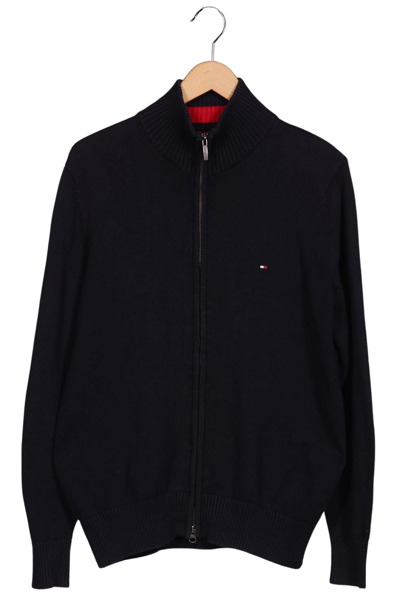 

Tommy Hilfiger Herren Strickjacke, marineblau, Gr. 48