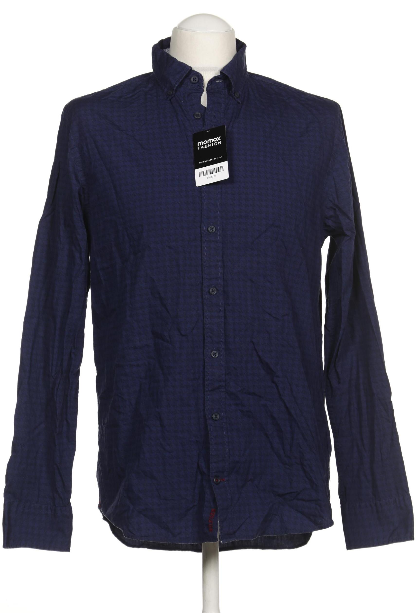 

Tommy Hilfiger Herren Hemd, marineblau, Gr. 48