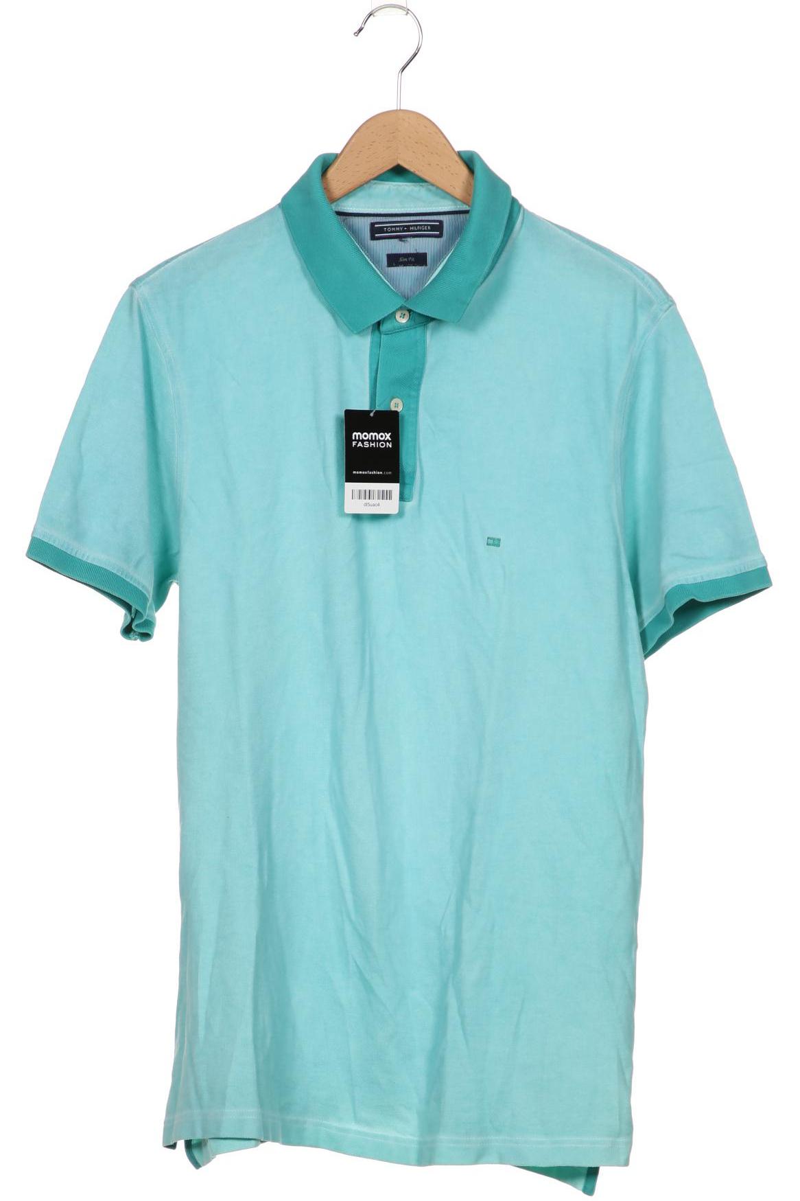 

Tommy Hilfiger Herren Poloshirt, türkis, Gr. 52