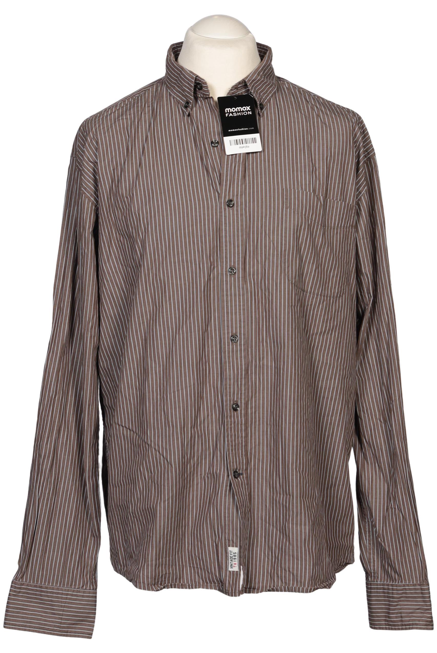 

Tommy Hilfiger Herren Hemd, braun, Gr. 54