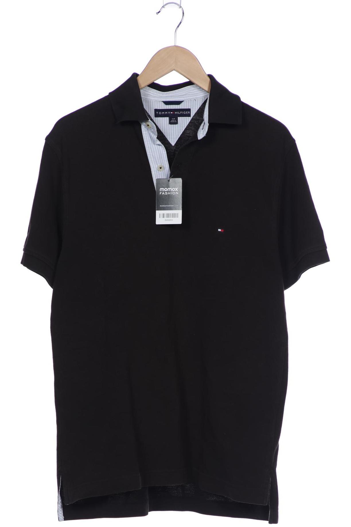 

Tommy Hilfiger Herren Poloshirt, schwarz, Gr. 46