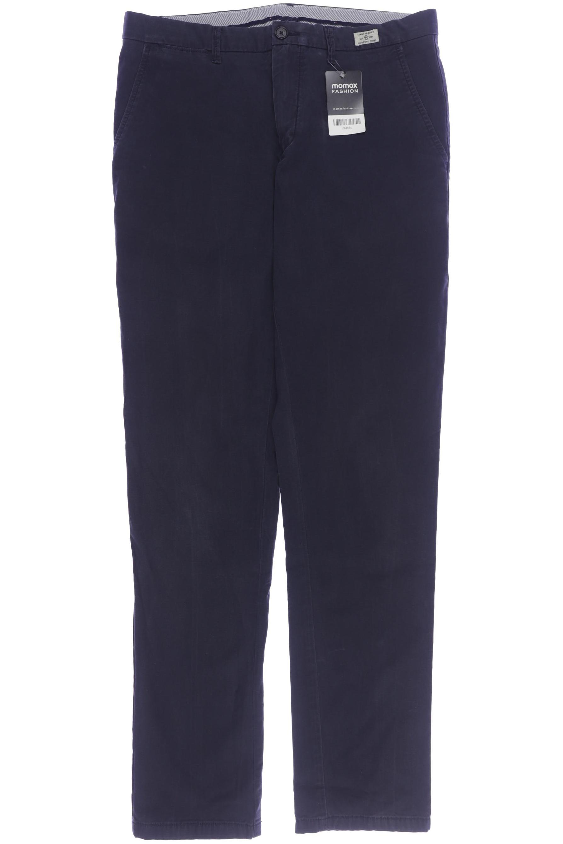 

Tommy Hilfiger Herren Stoffhose, marineblau, Gr. 34