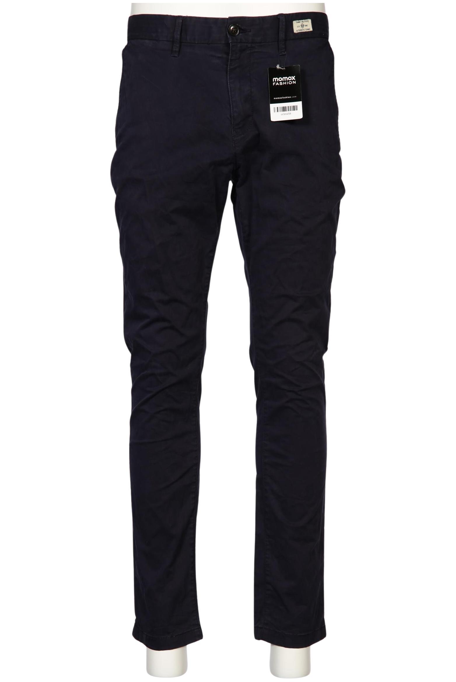 

Tommy Hilfiger Herren Stoffhose, marineblau, Gr. 33
