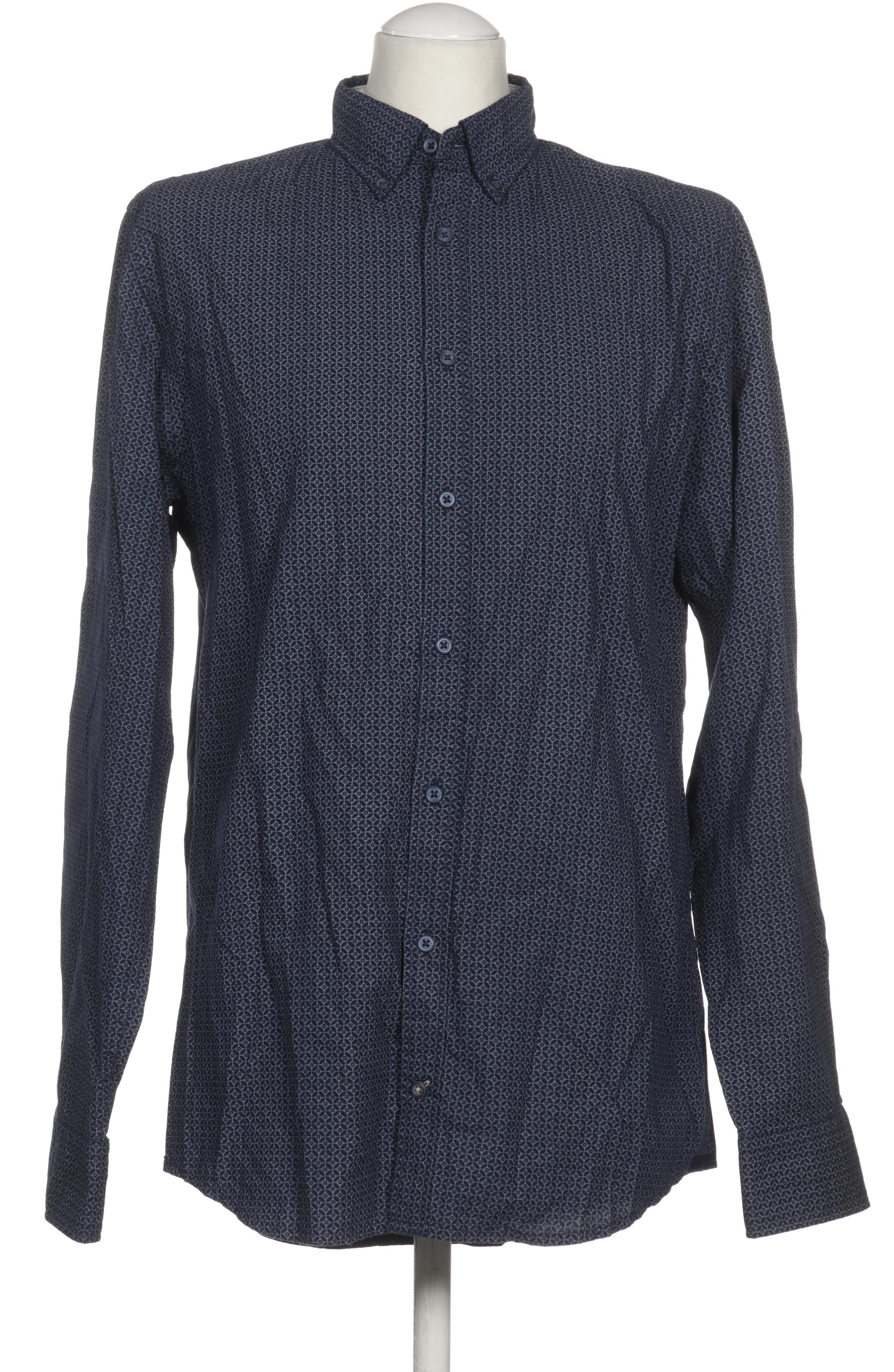 

Tommy Hilfiger Herren Hemd, marineblau, Gr. 48