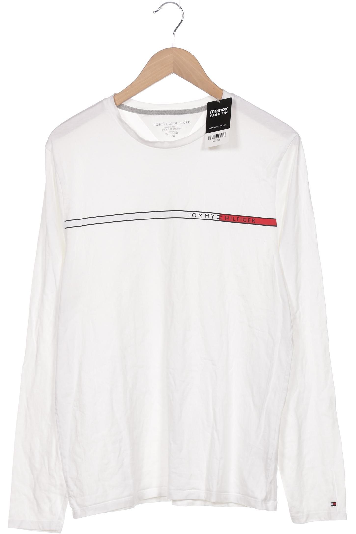 

Tommy Hilfiger Herren Langarmshirt, weiß, Gr. 52