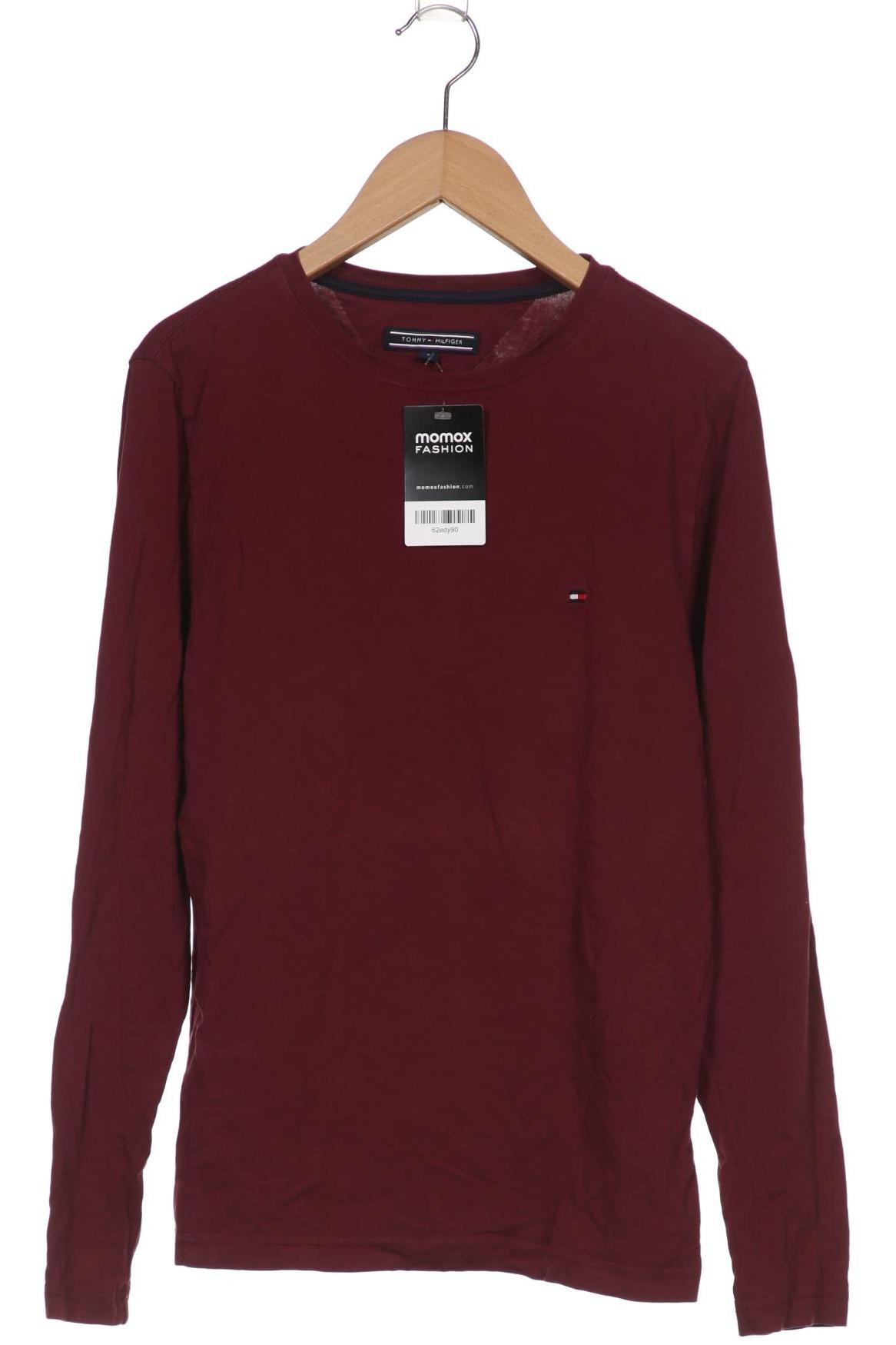 

Tommy Hilfiger Herren Langarmshirt, bordeaux, Gr. 46