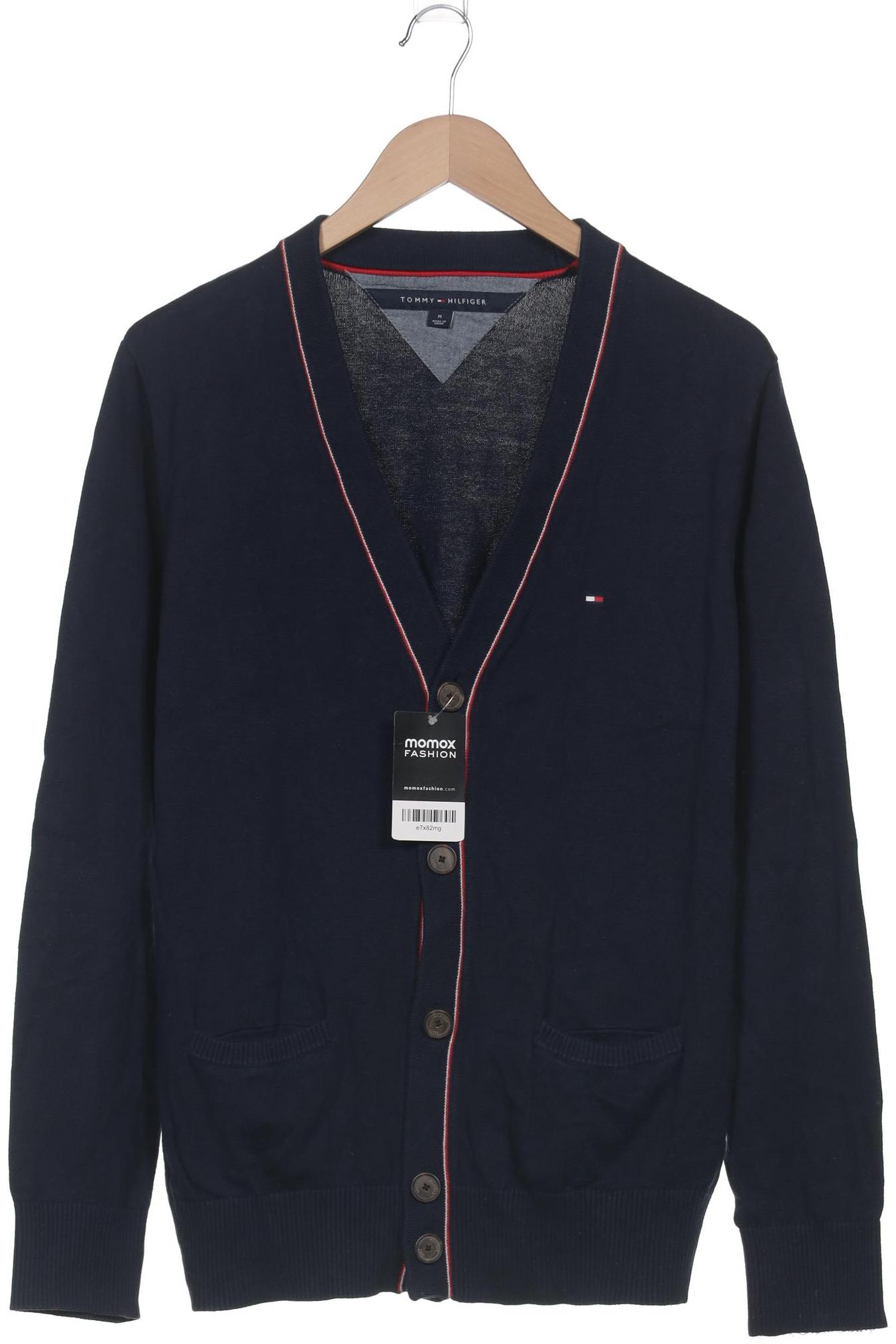 

Tommy Hilfiger Herren Strickjacke, marineblau, Gr. 48