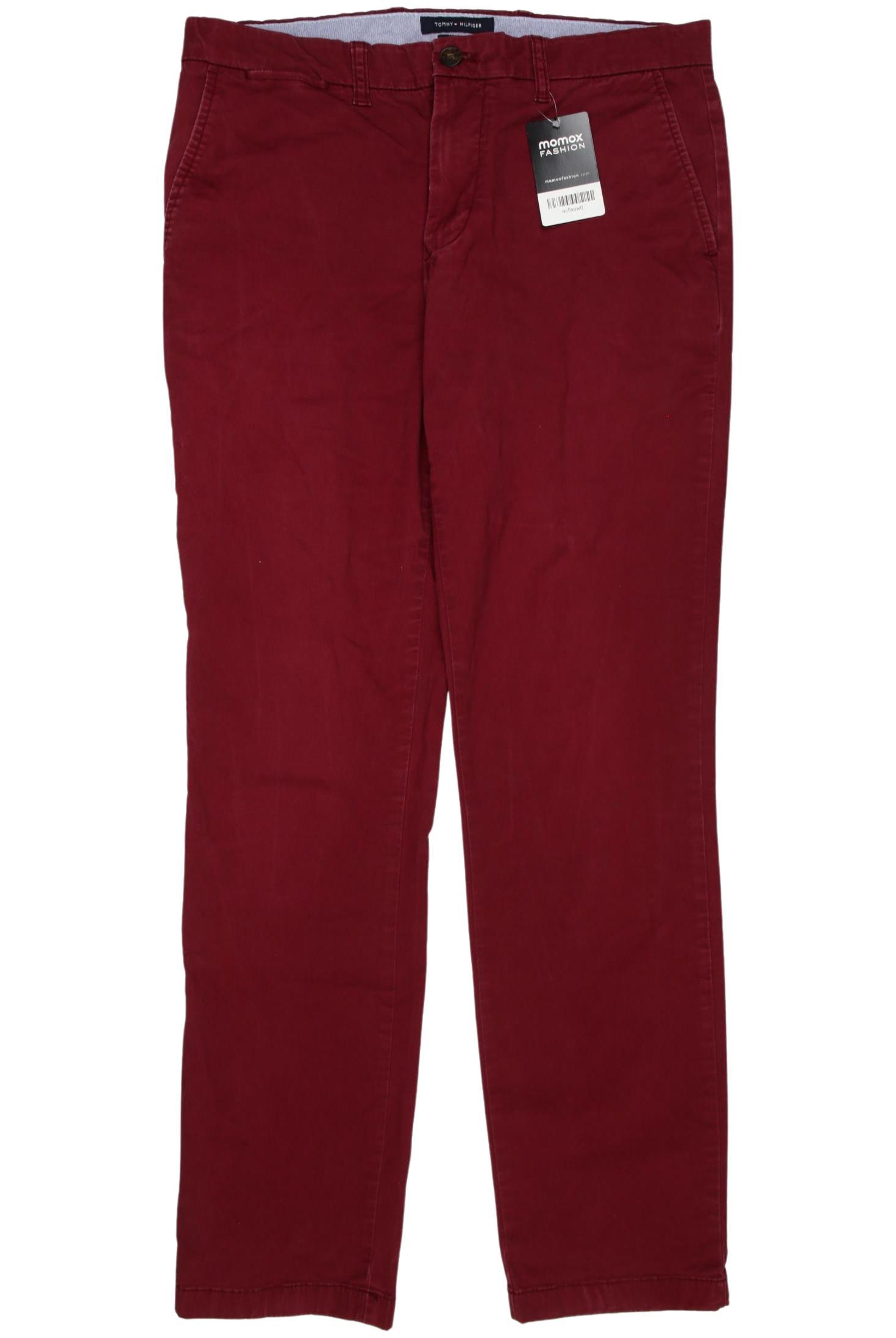 

Tommy Hilfiger Herren Stoffhose, bordeaux, Gr. 33