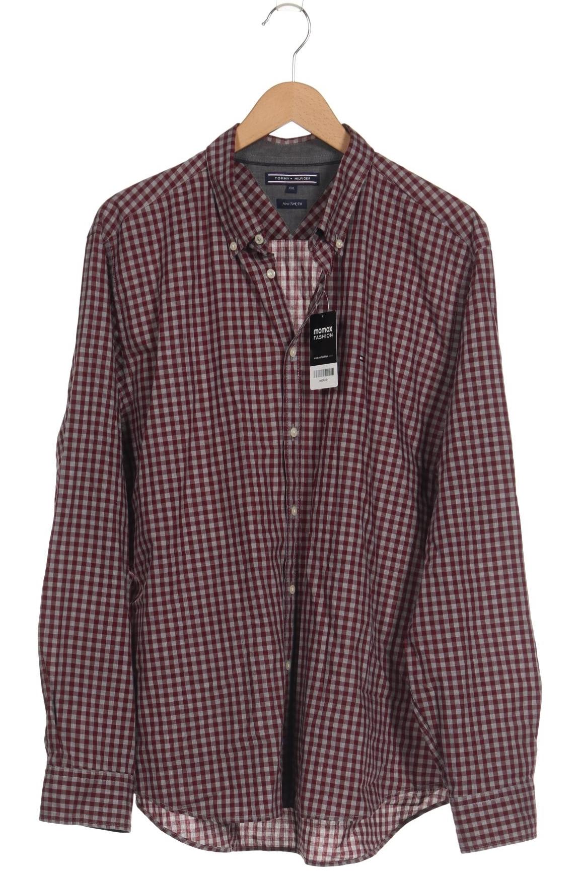 

Tommy Hilfiger Herren Hemd, bordeaux, Gr. 56