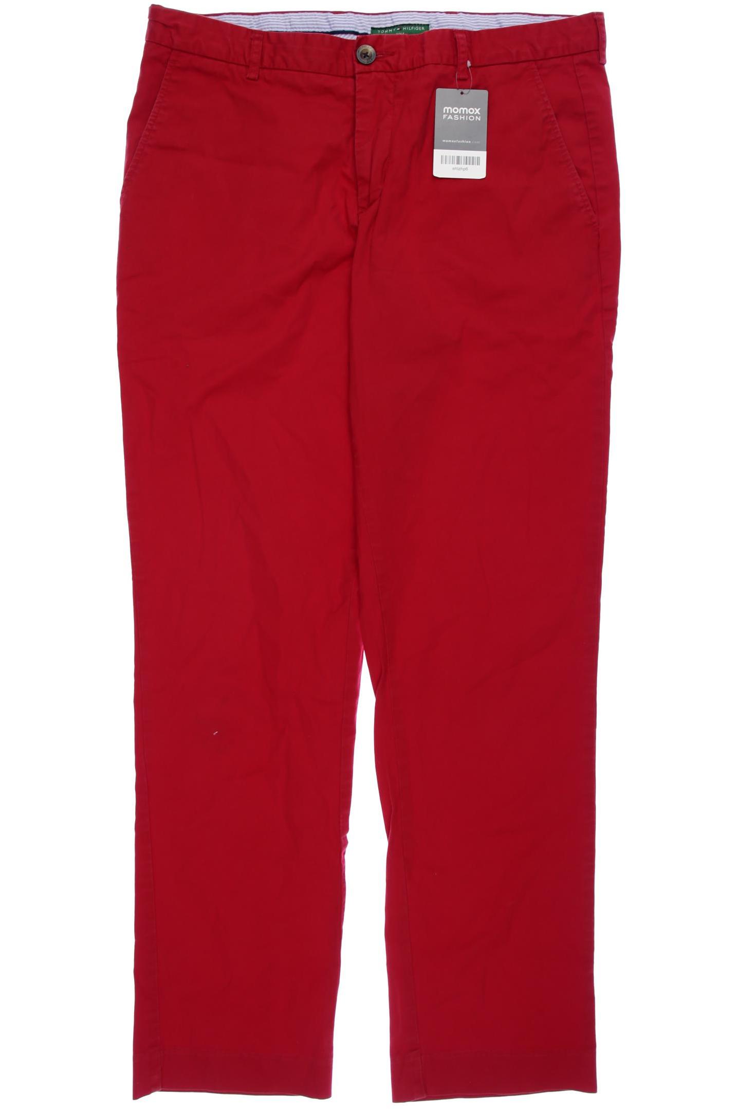 

Tommy Hilfiger Herren Stoffhose, rot, Gr. 34
