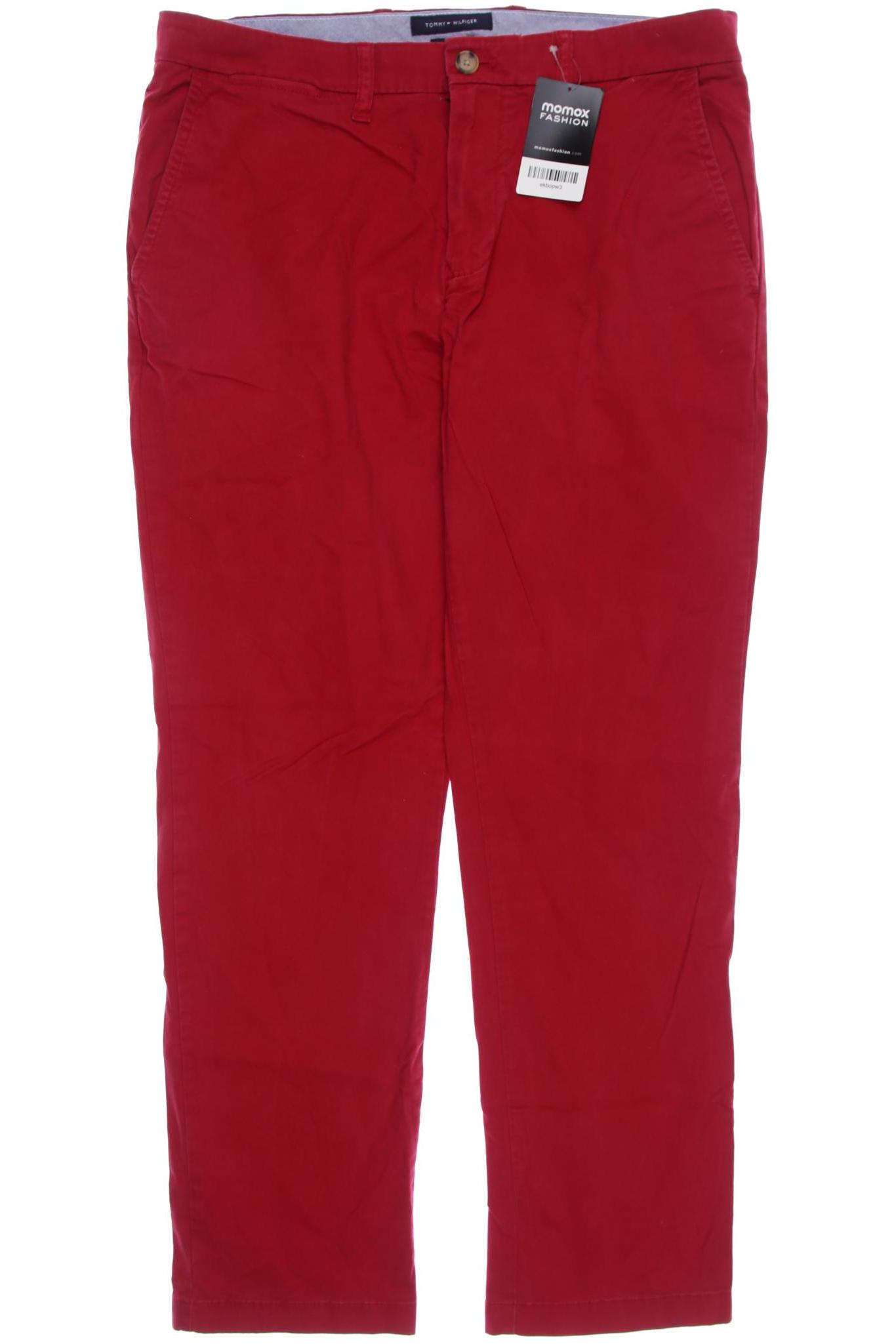 

Tommy Hilfiger Herren Stoffhose, rot, Gr. 34