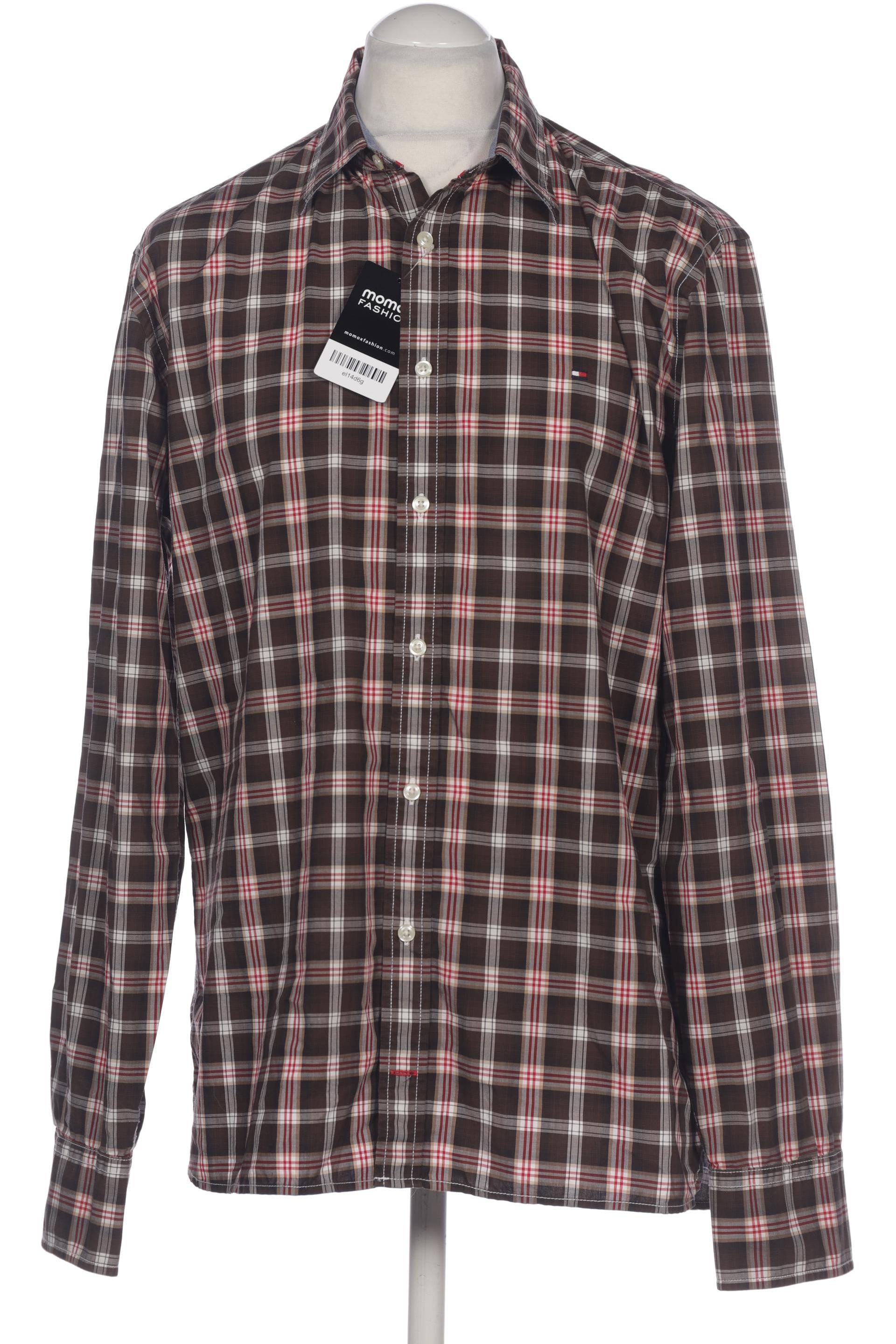 

Tommy Hilfiger Herren Hemd, braun, Gr. 52