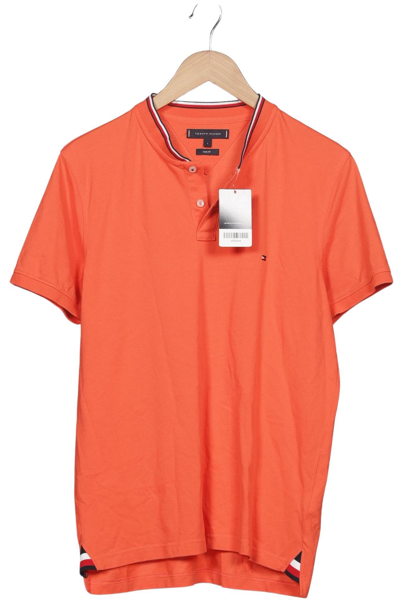 

Tommy Hilfiger Herren Poloshirt, orange, Gr. 52