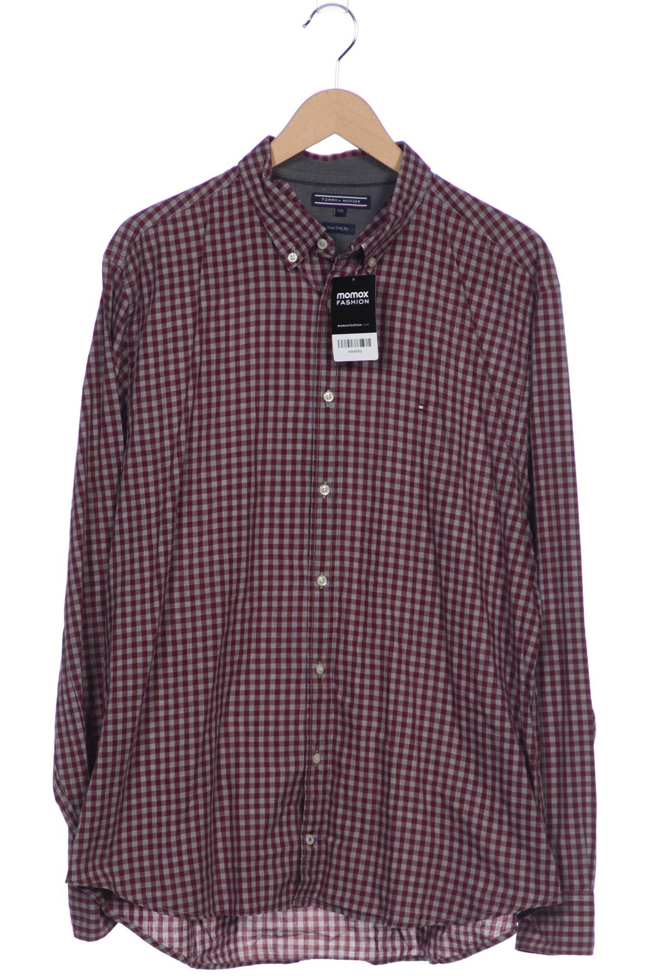 

Tommy Hilfiger Herren Hemd, bordeaux, Gr. 56
