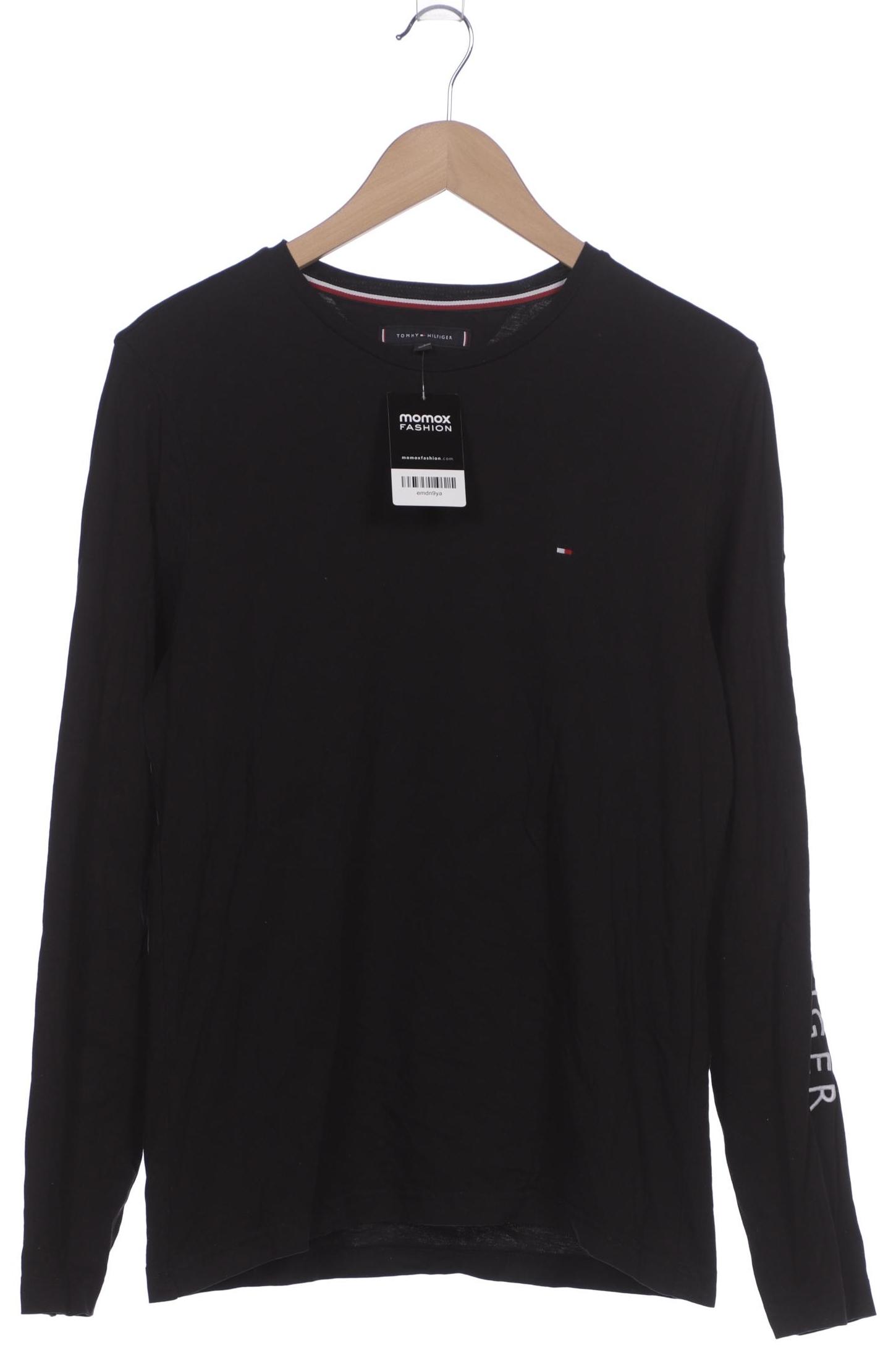 

Tommy Hilfiger Herren Langarmshirt, schwarz, Gr. 48