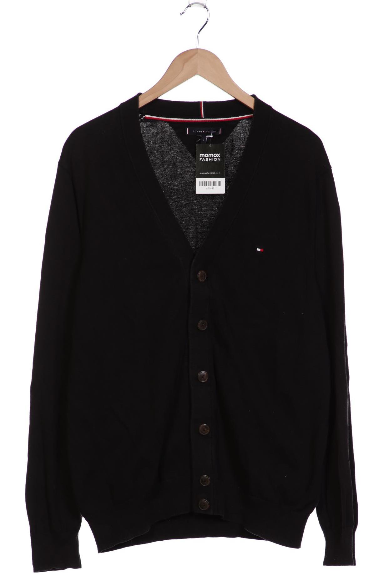 Thumbnail - Tommy Hilfiger Herren Strickjacke, schwarz, Gr. 52