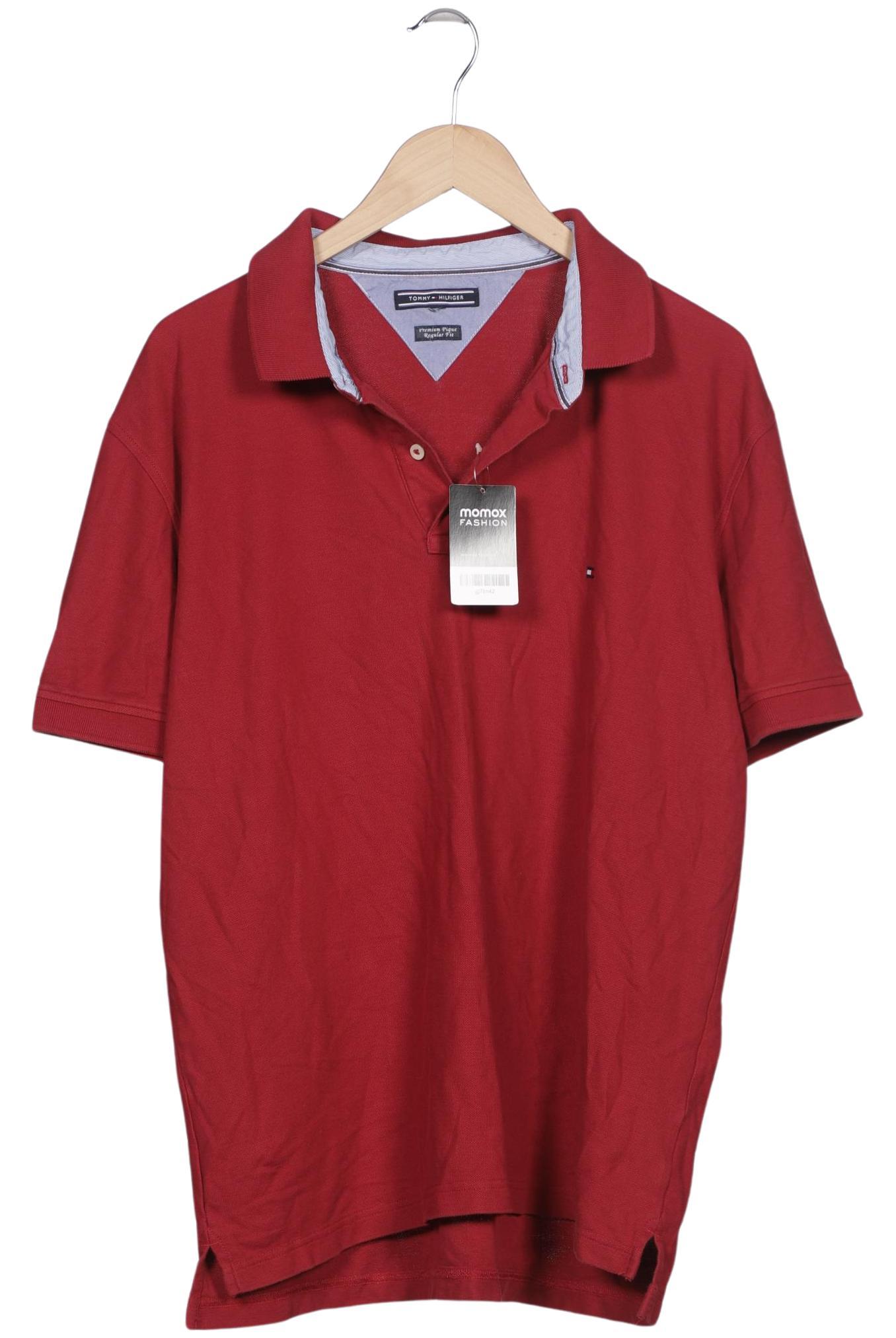 

Tommy Hilfiger Herren Poloshirt, bordeaux, Gr. 58