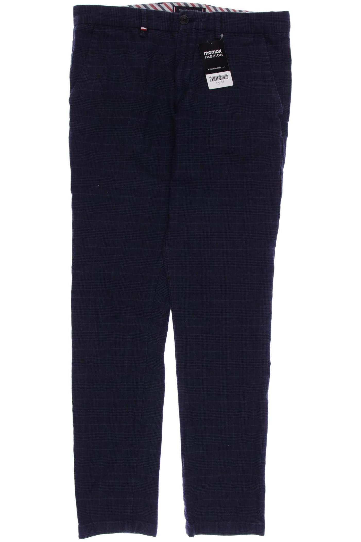 

Tommy Hilfiger Herren Stoffhose, marineblau, Gr. 33
