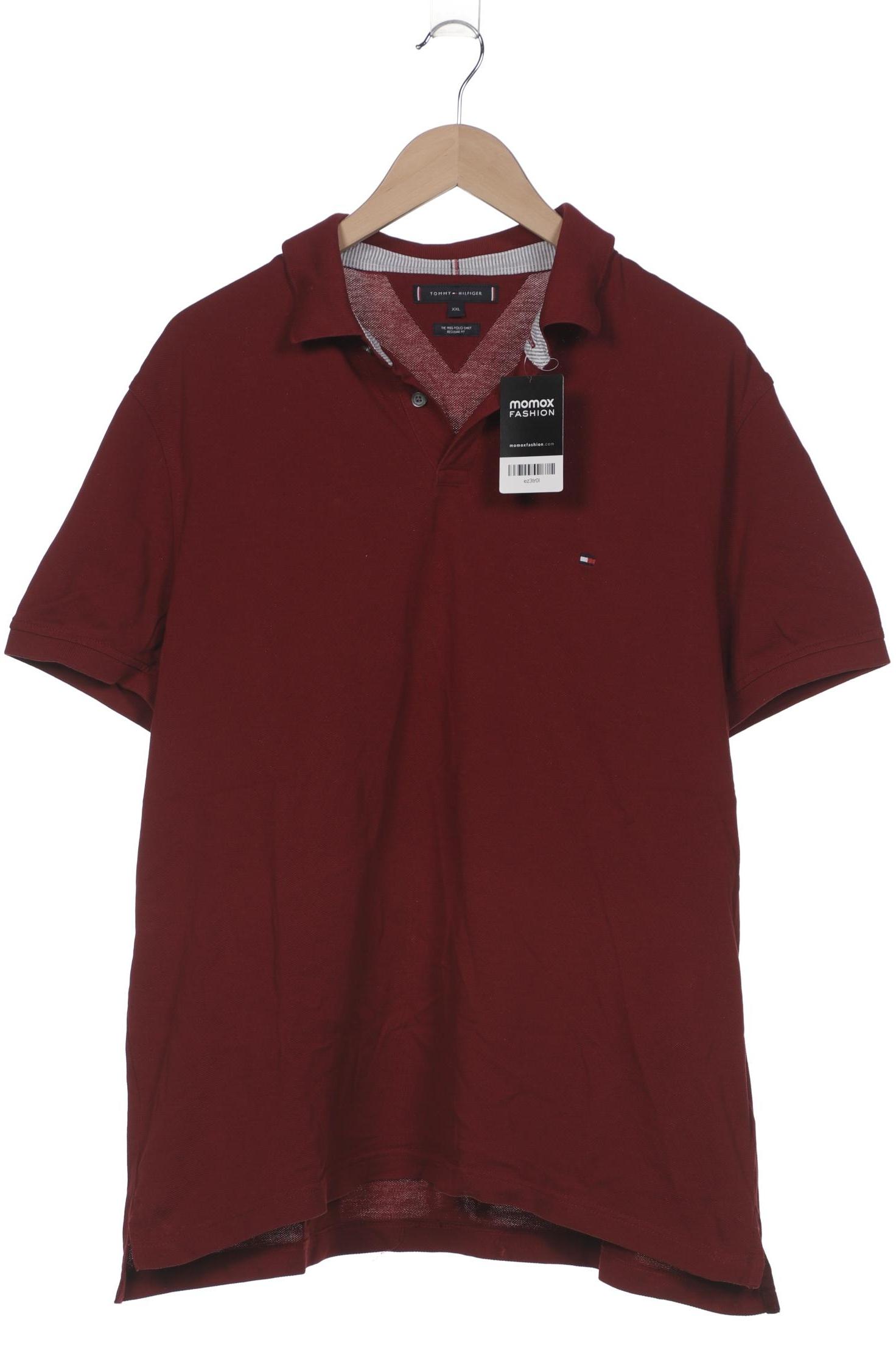 

Tommy Hilfiger Herren Poloshirt, bordeaux, Gr. 56