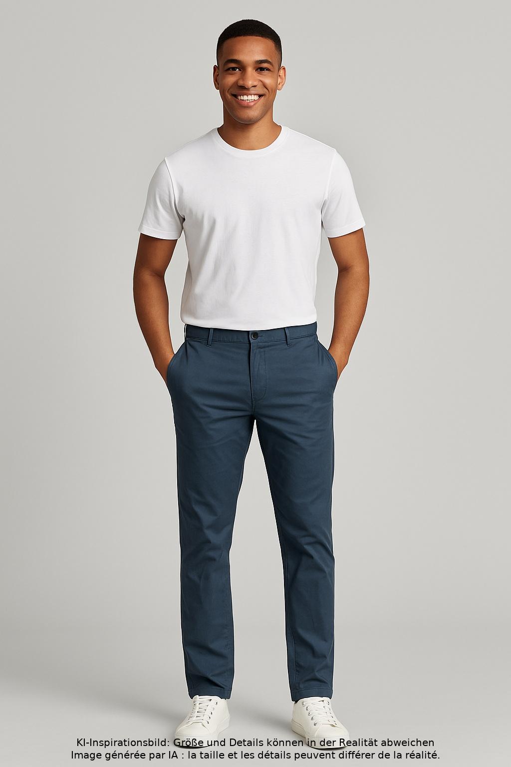 

Tommy Hilfiger Herren Stoffhose, blau, Gr. 33