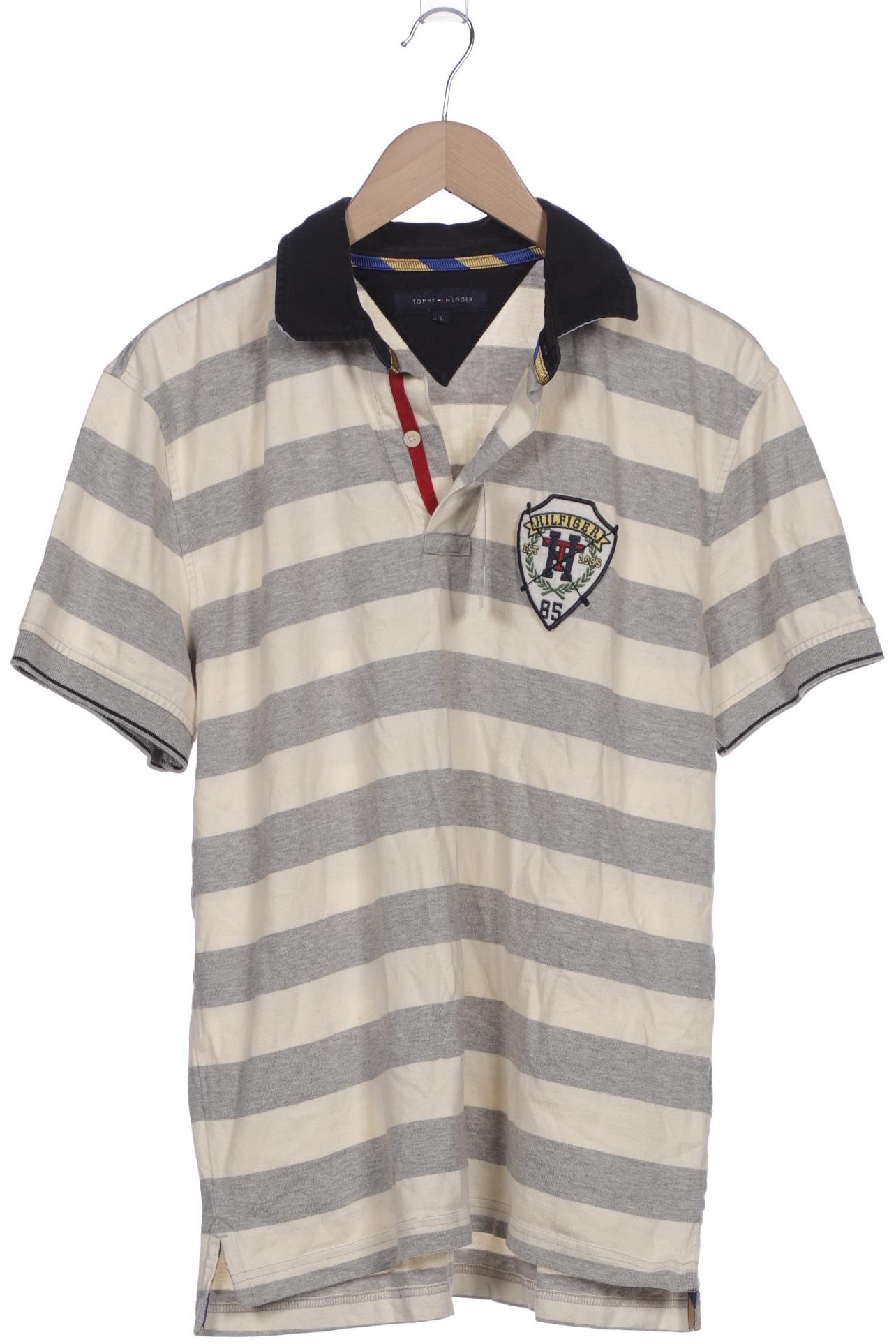 

Tommy Hilfiger Herren Poloshirt, cremeweiß, Gr. 52