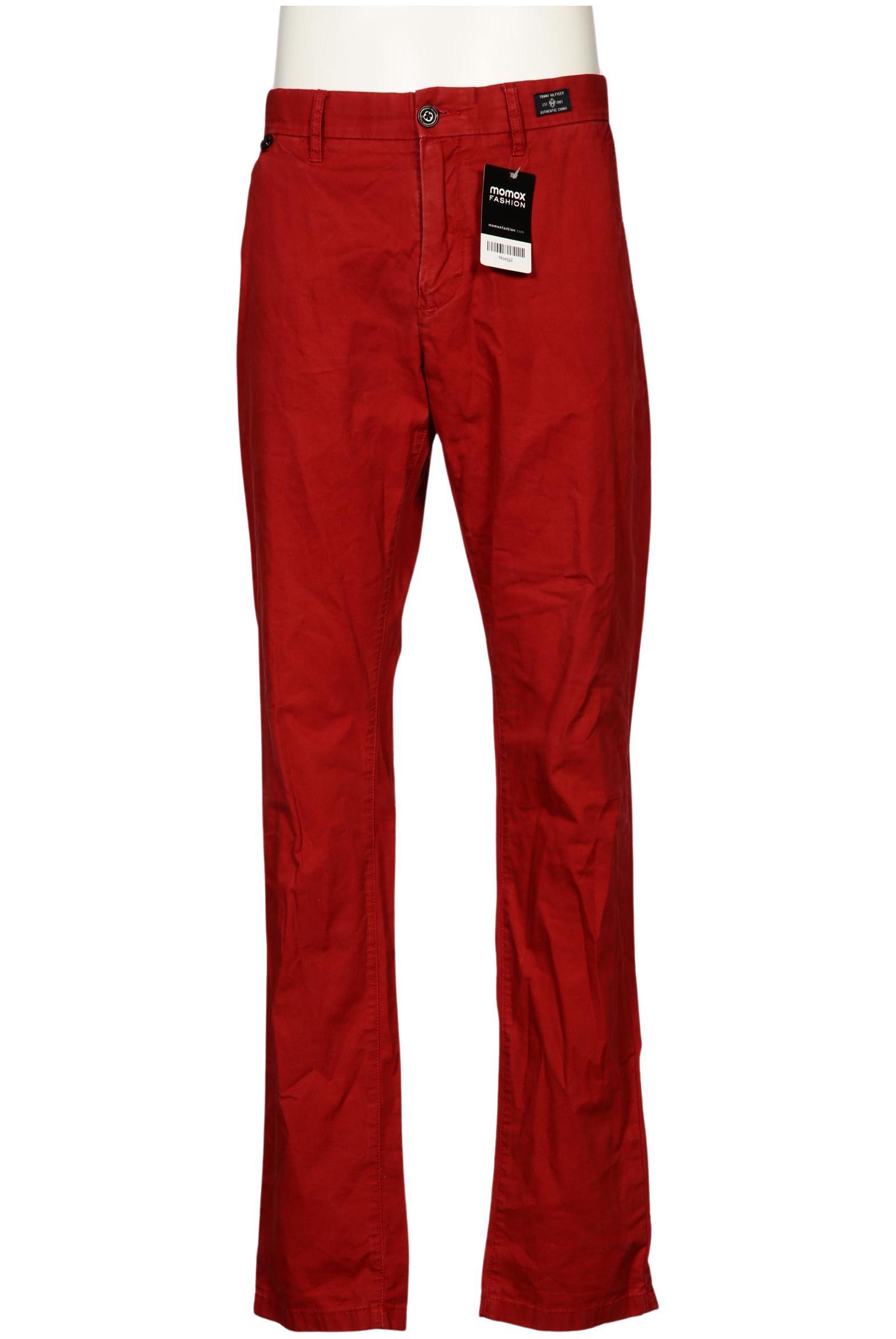 

Tommy Hilfiger Herren Stoffhose, rot, Gr. 32
