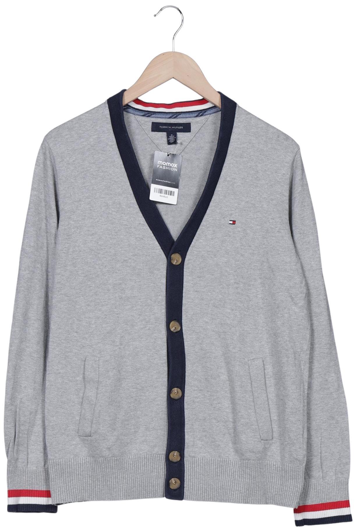 

Tommy Hilfiger Herren Strickjacke, grau, Gr. 48