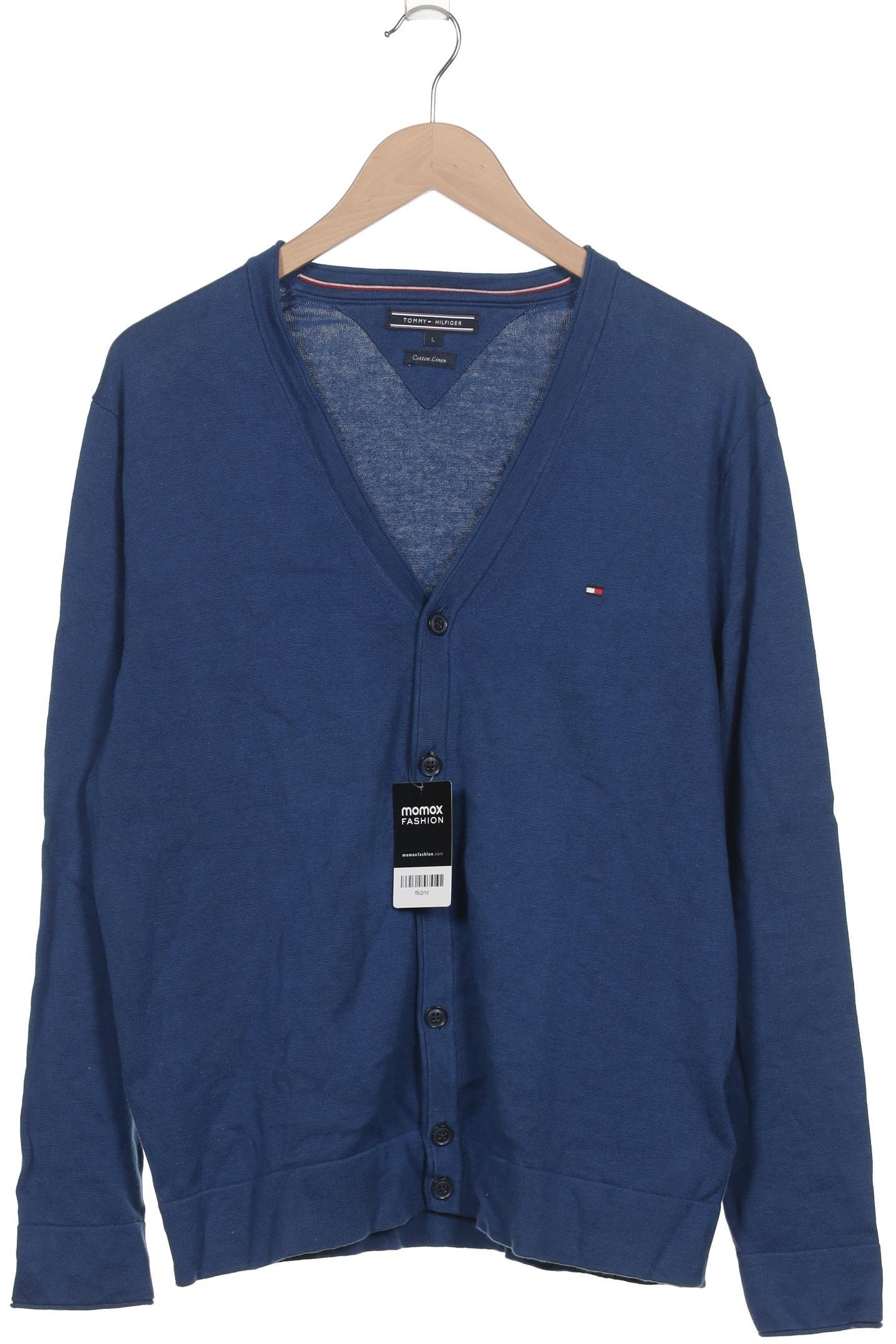 

Tommy Hilfiger Herren Strickjacke, blau, Gr. 52