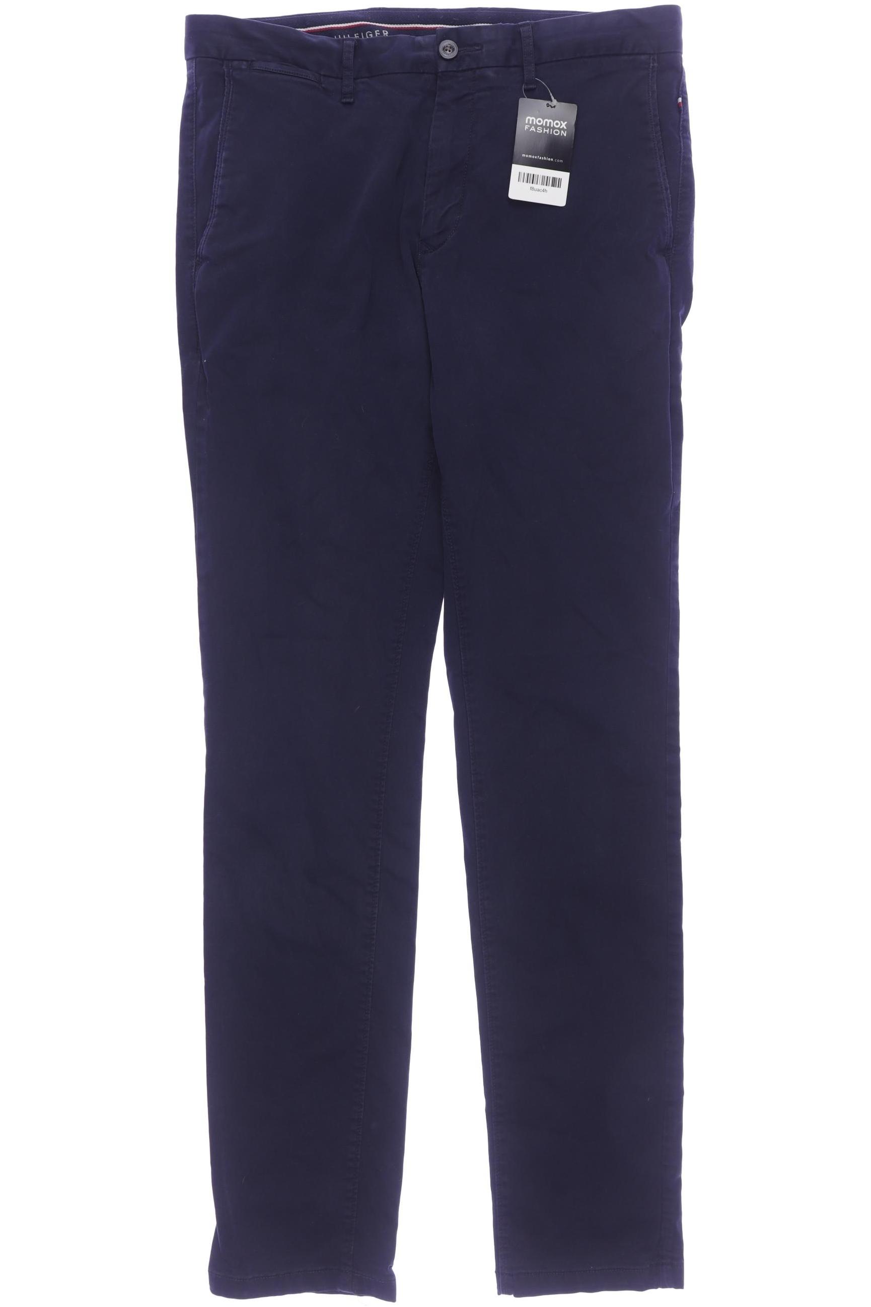 

Tommy Hilfiger Herren Stoffhose, marineblau, Gr. 33