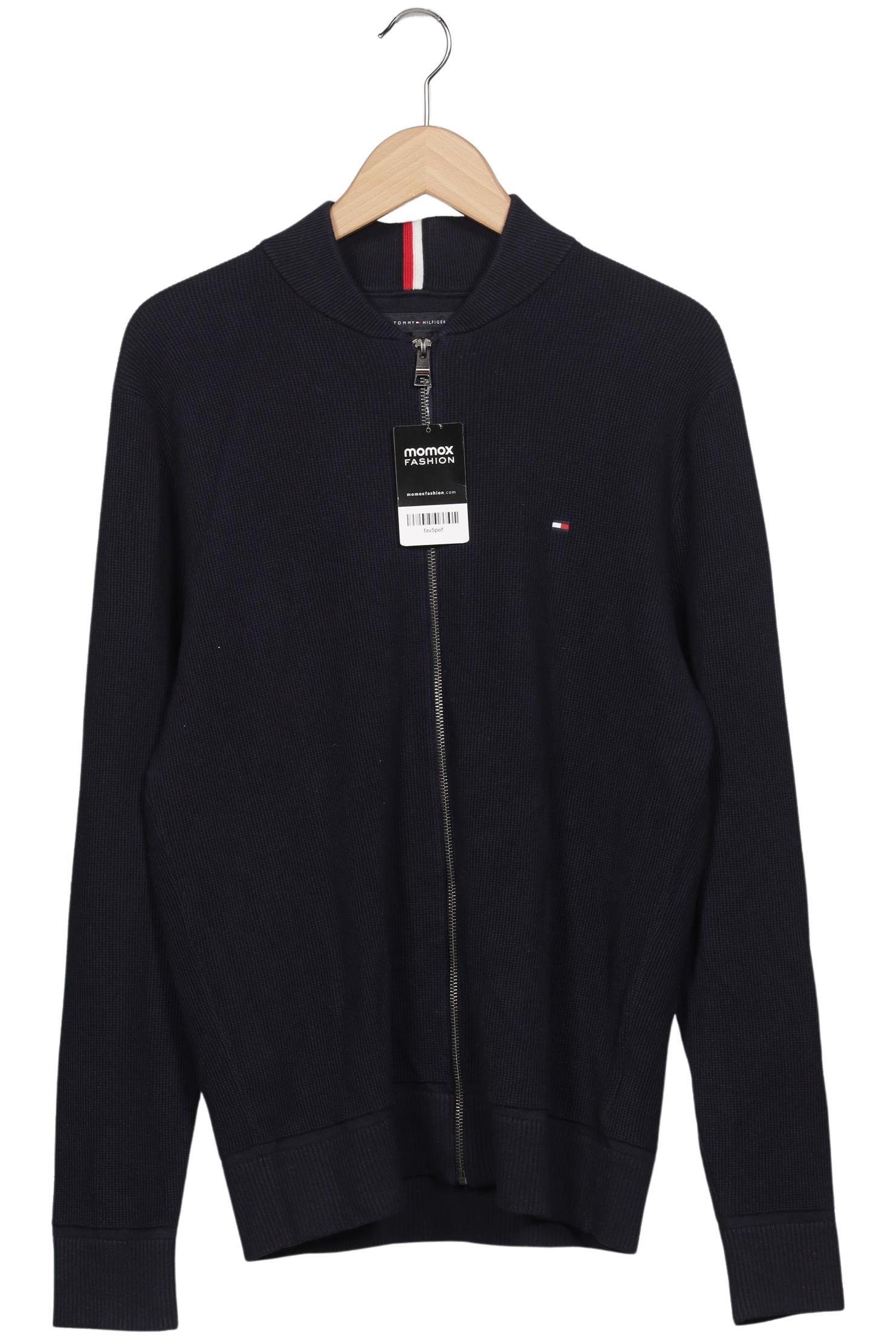 

Tommy Hilfiger Herren Strickjacke, marineblau, Gr. 52