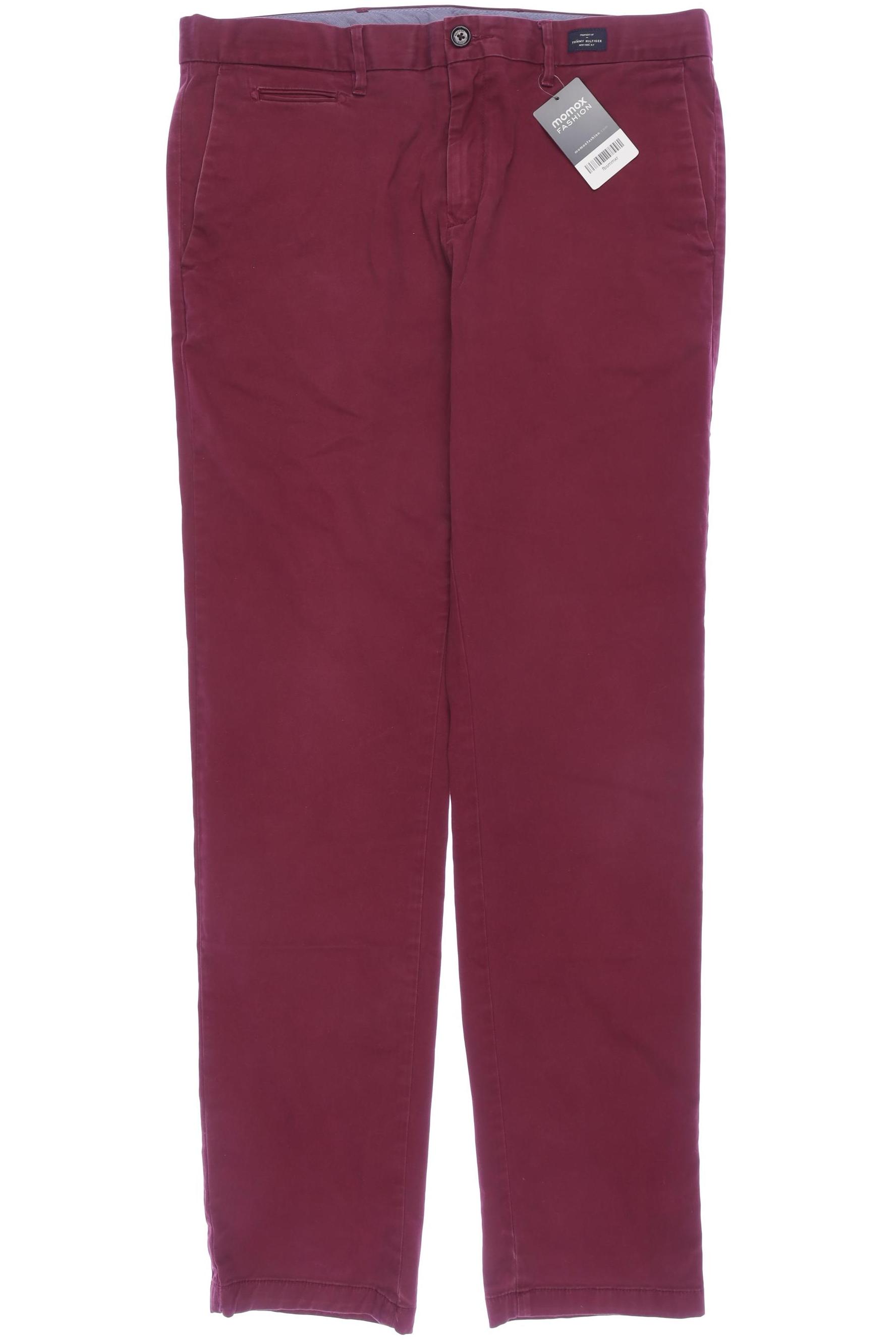 

Tommy Hilfiger Herren Stoffhose, bordeaux, Gr. 36