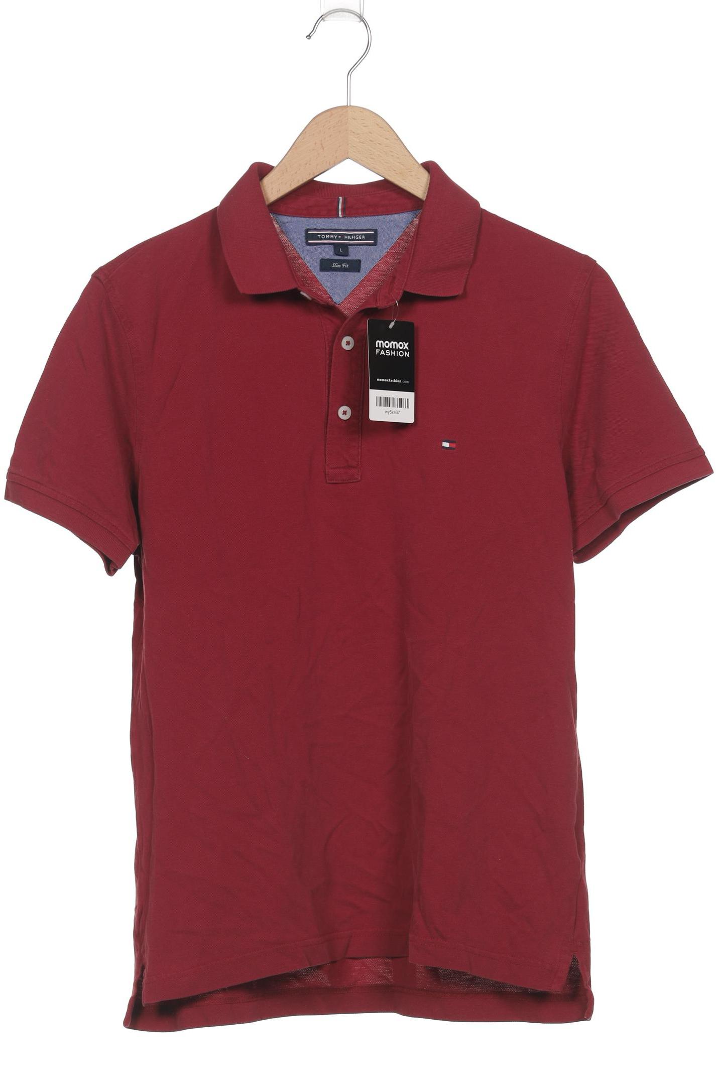 

Tommy Hilfiger Herren Poloshirt, bordeaux, Gr. 52