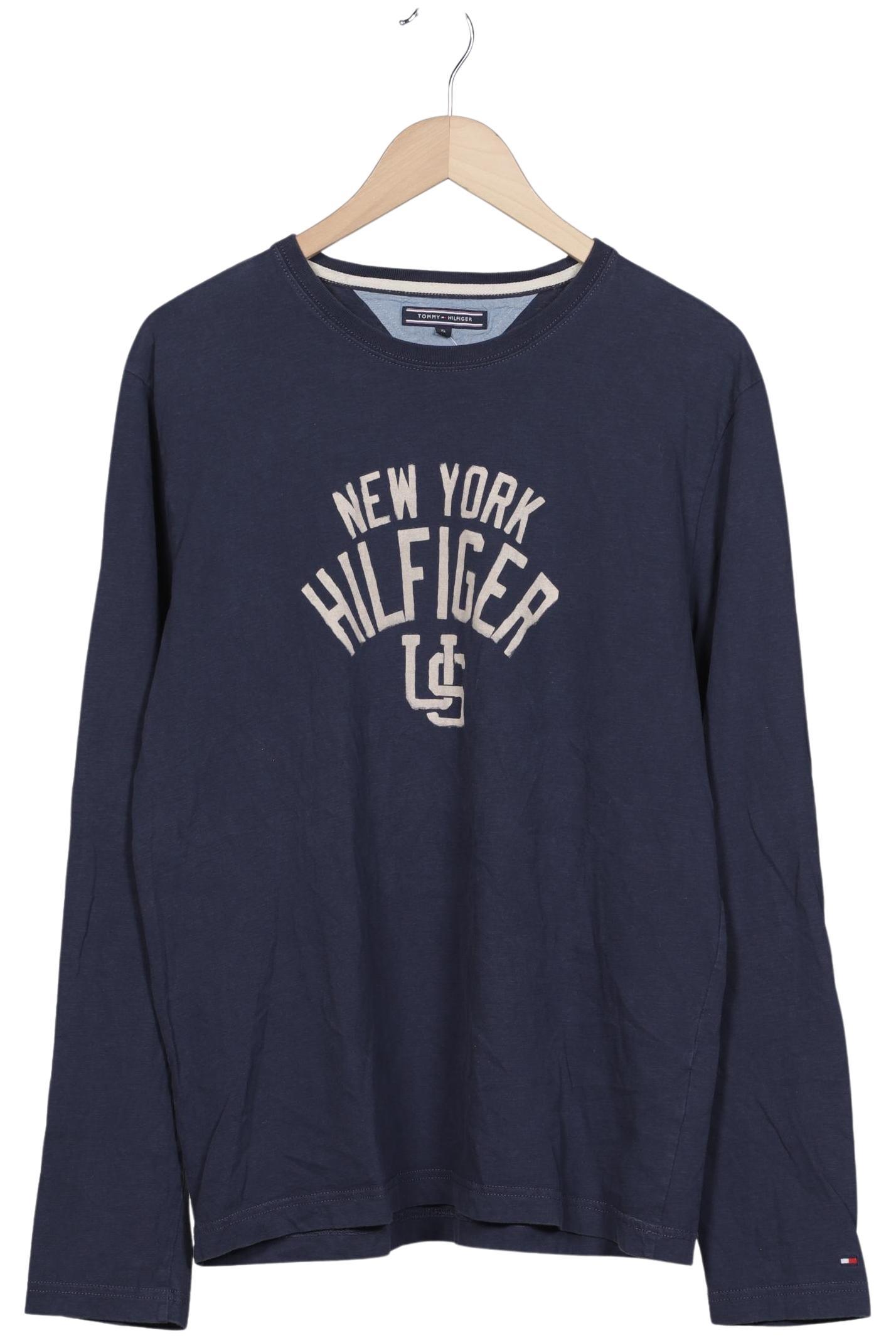 

Tommy Hilfiger Herren Langarmshirt, marineblau, Gr. 54
