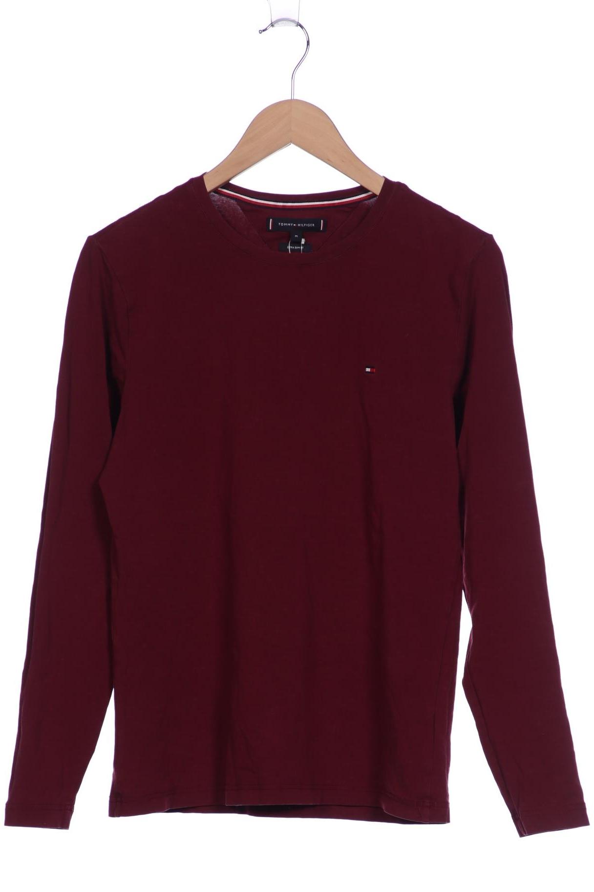 

Tommy Hilfiger Herren Langarmshirt, bordeaux, Gr. 48