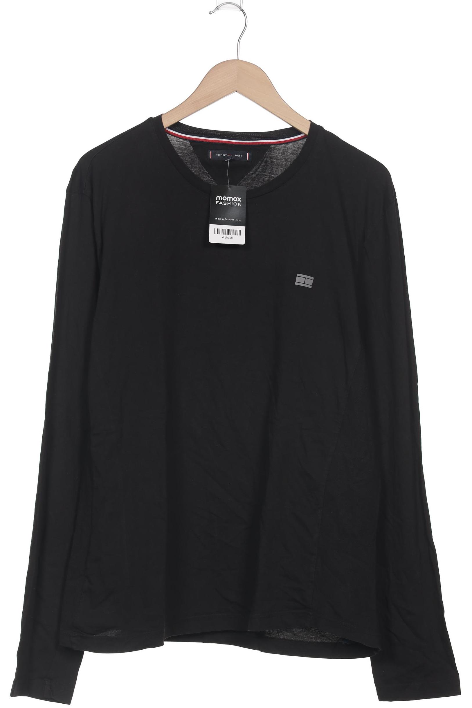 

Tommy Hilfiger Herren Langarmshirt, schwarz, Gr. 56