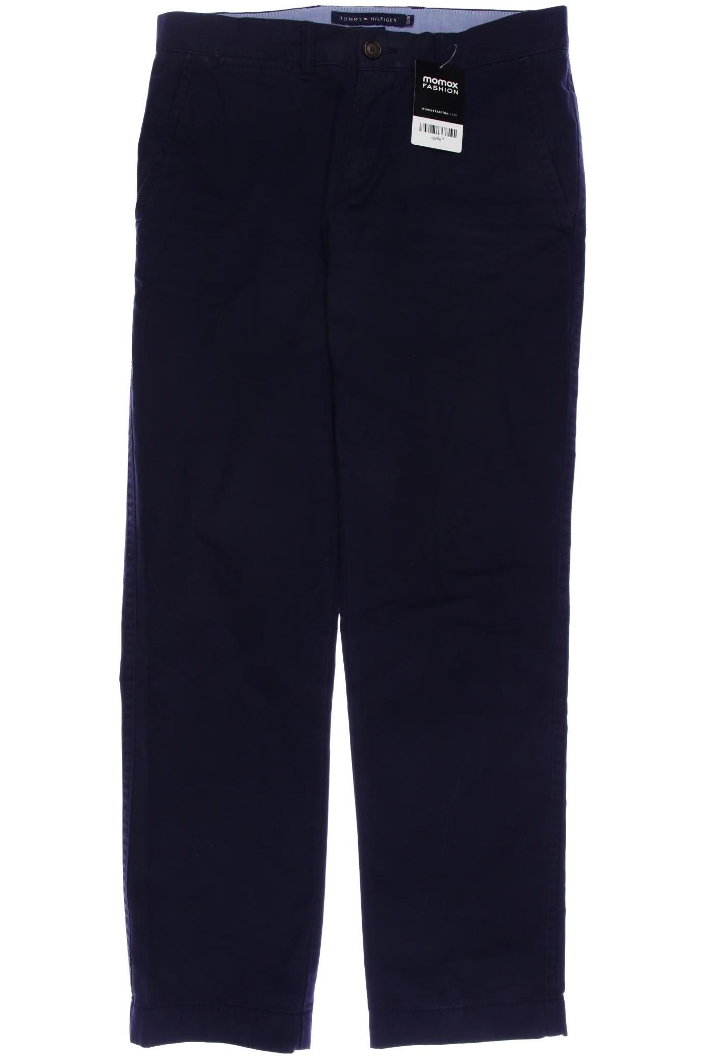 

Tommy Hilfiger Herren Stoffhose, marineblau, Gr. 30